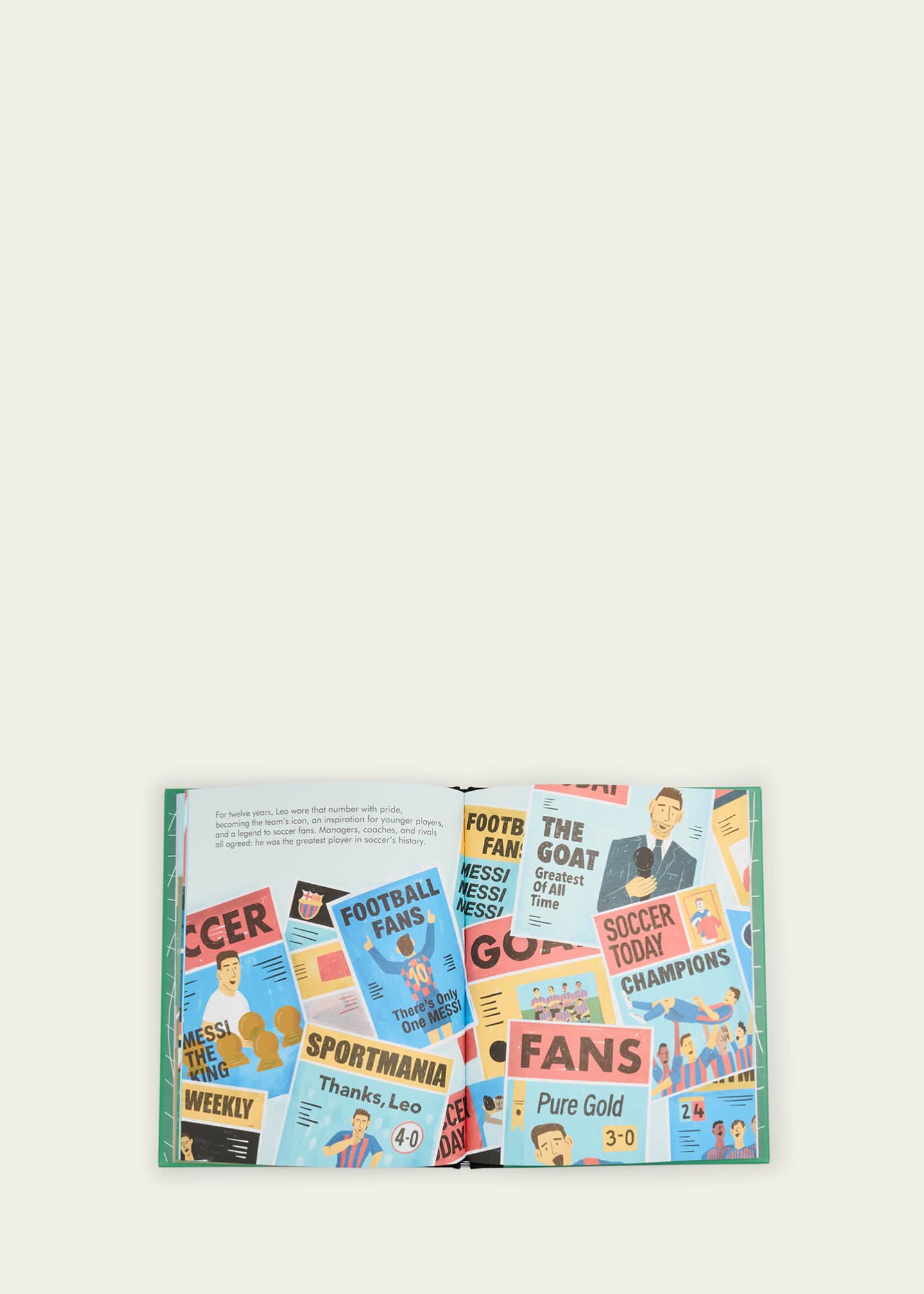 The Quarto Group Leo Messi Illustrated Book Image 5 of 5