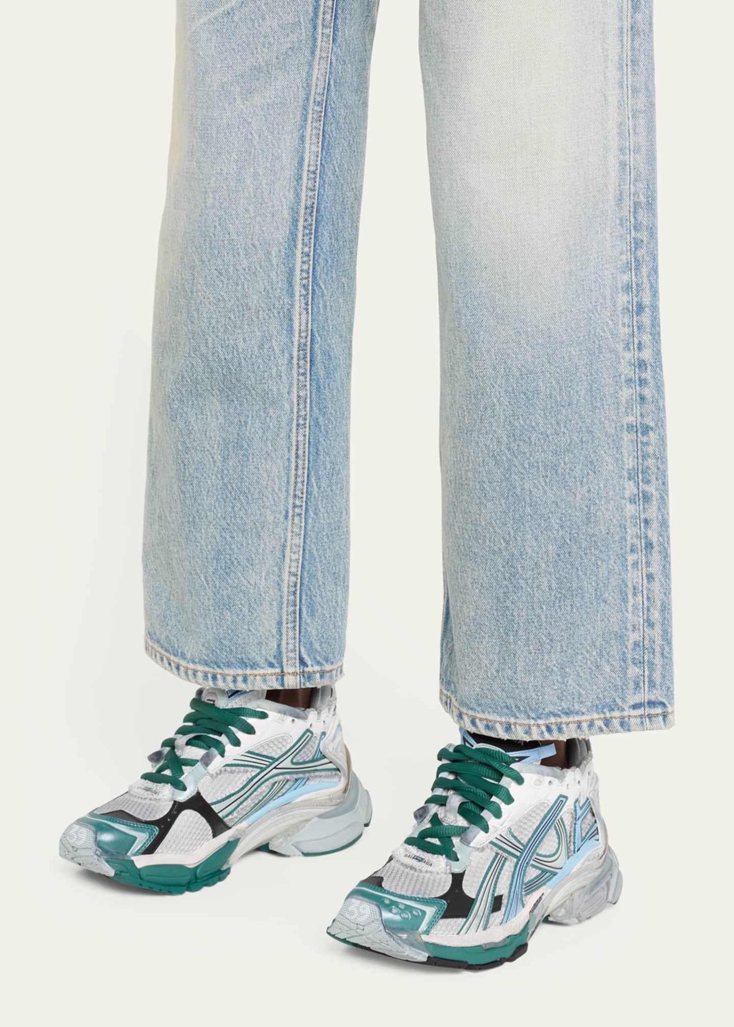 Balenciaga color block sneakers on sale