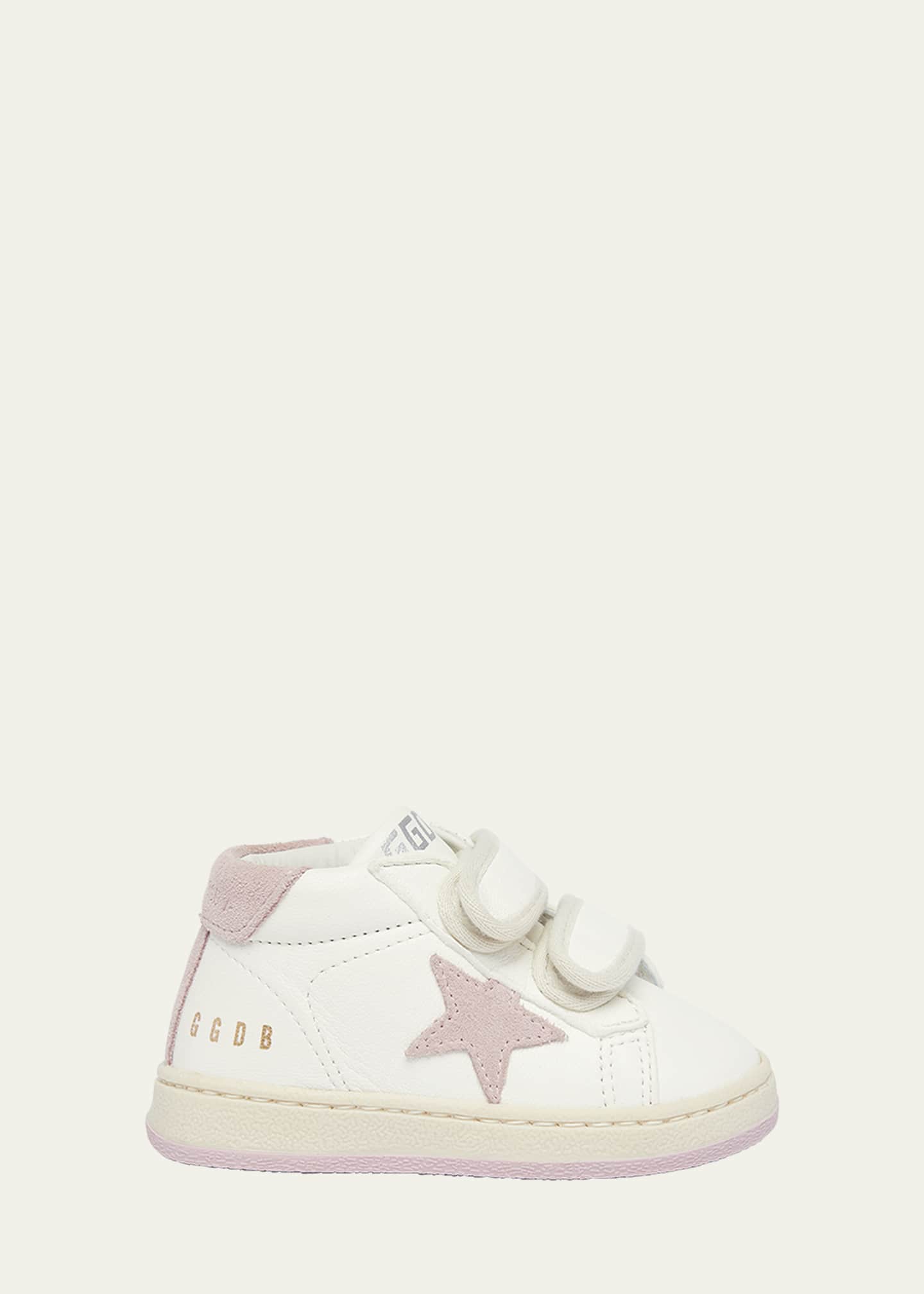 Golden Goose Girl s June Nappa Leather Glitter Star Sneakers Baby Toddler