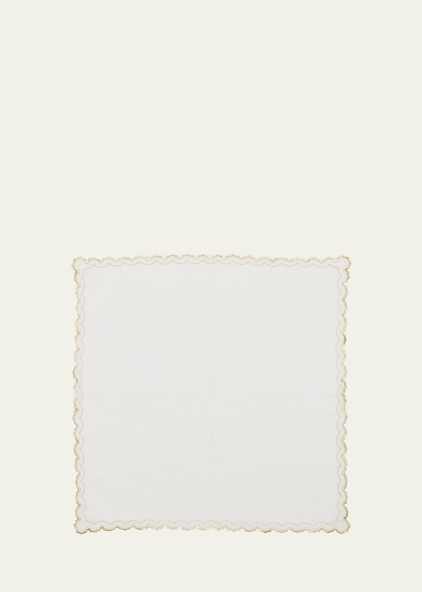Kim Seybert Arches Golden Napkin Image 1 of 2