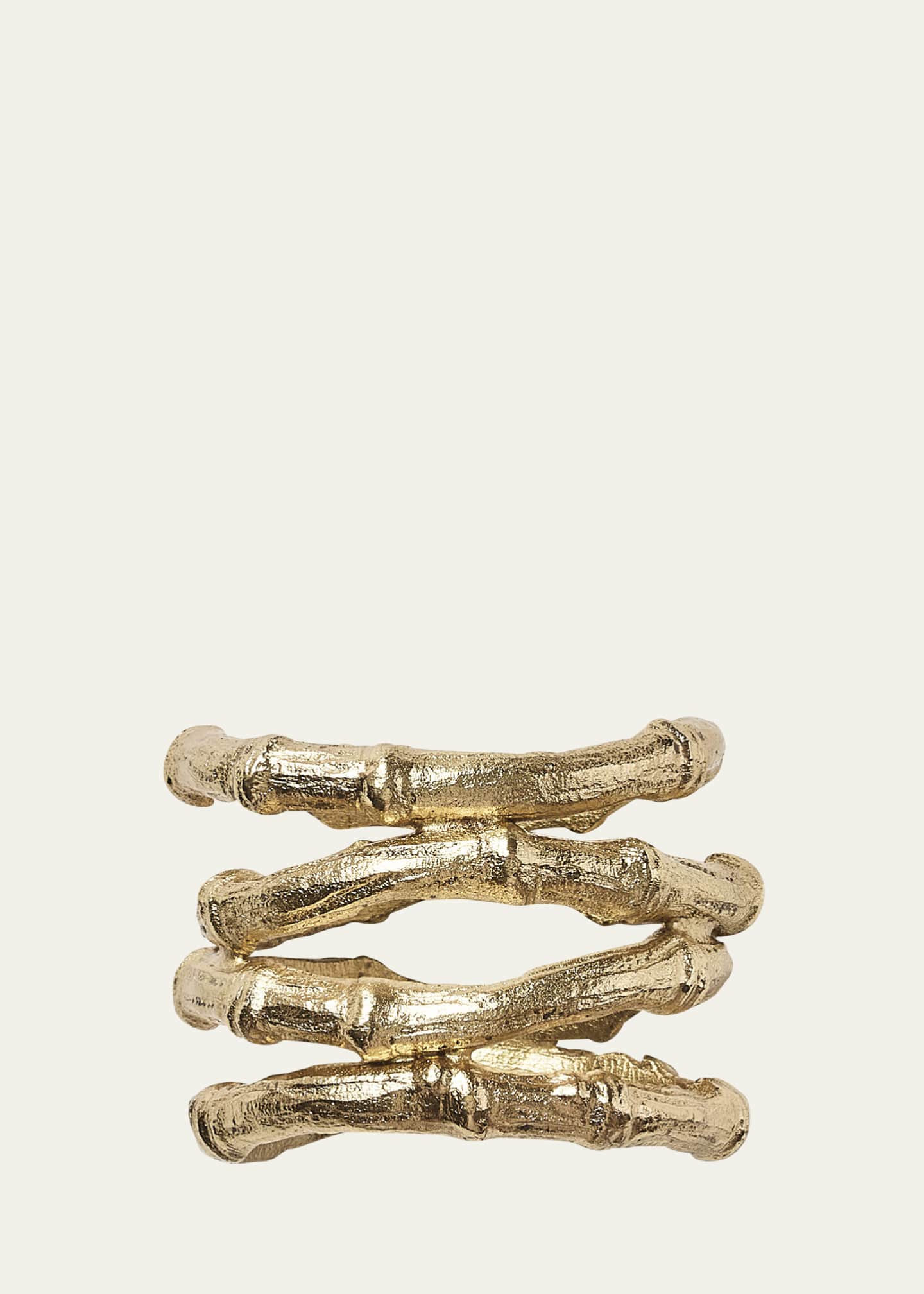 Kim Seybert Bamboo Metal Napkin Ring Image 2 of 4