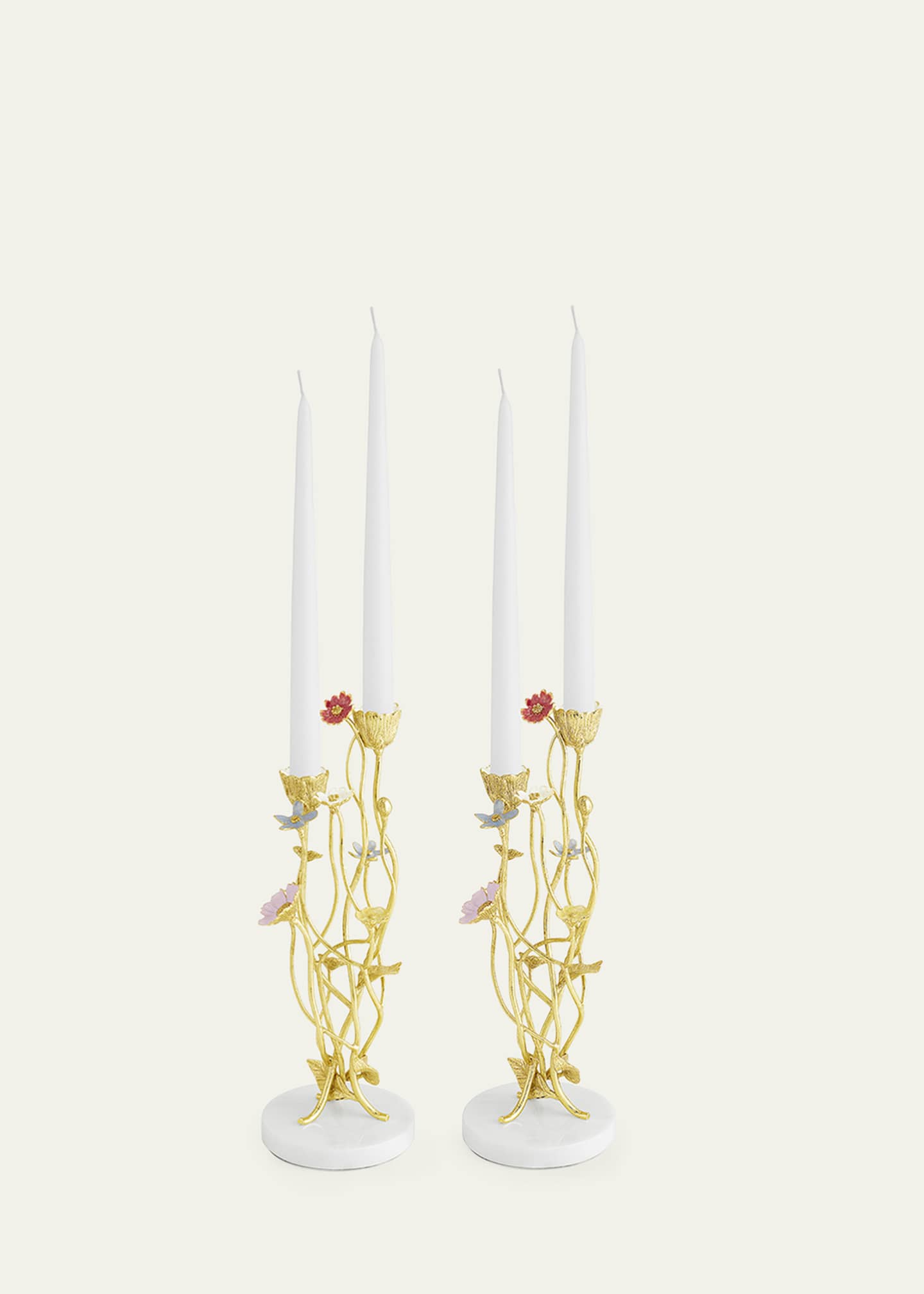 Michael Aram Wildflowers Candleholders, Set of 2 Image 4 of 4