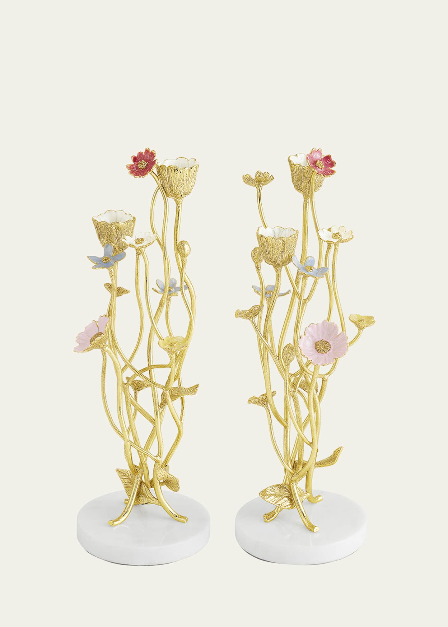 Michael Aram Wildflowers Candleholders, Set of 2 Image 1 of 4