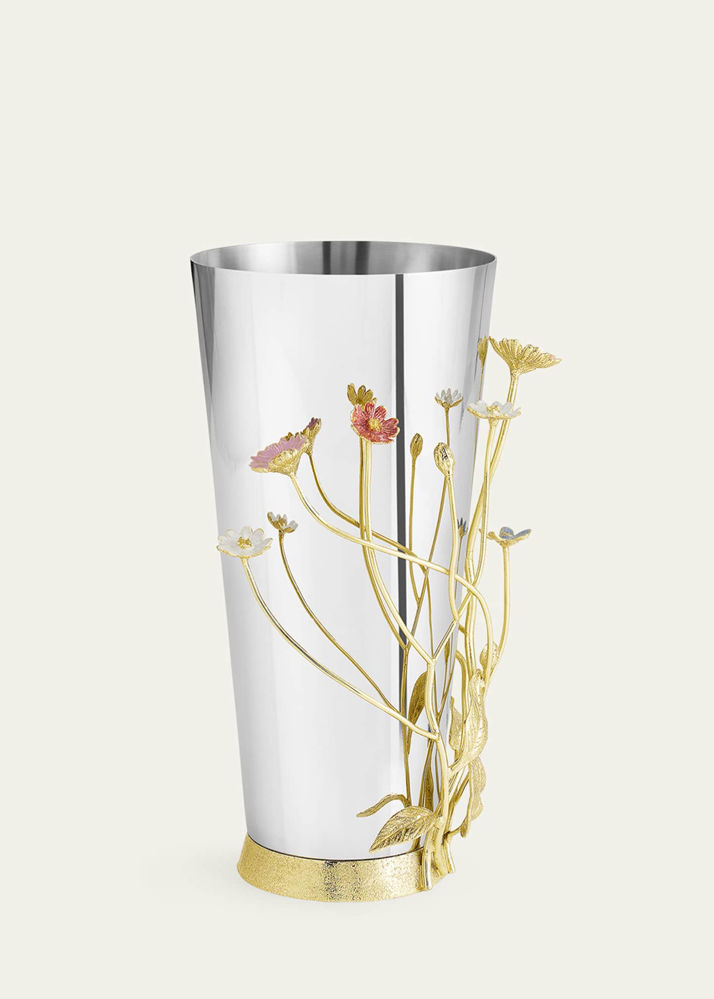 Michael Aram Wildflowers Vase, 13" Image 4 of 4