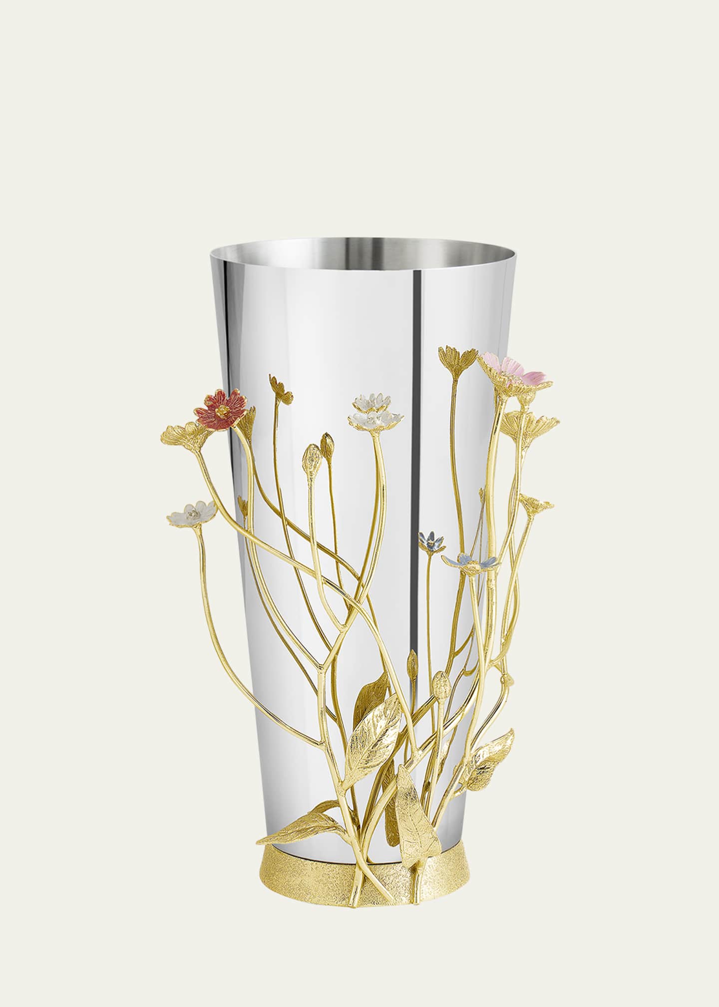 Michael Aram Wildflowers Vase, 13" Image 1 of 4