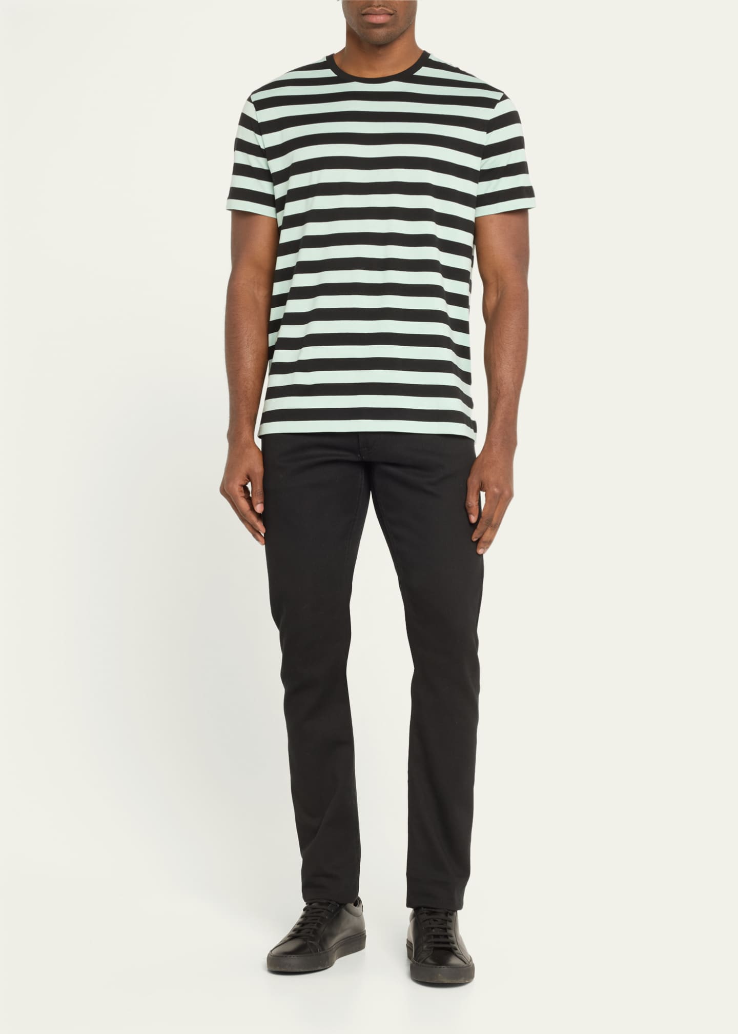 Mens ralph lauren striped t shirt sales