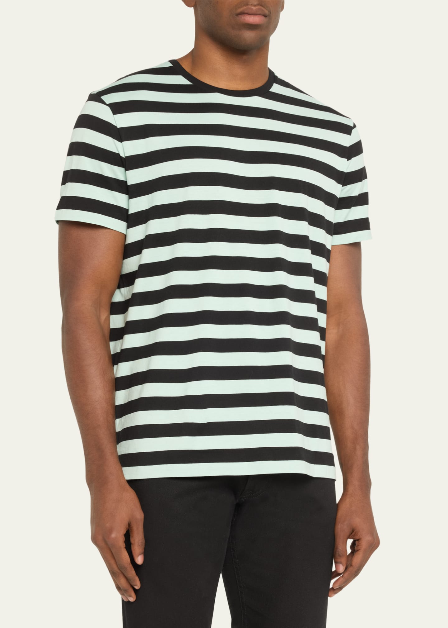 Ralph Lauren Men's Striped Crew T-Shirt - Bergdorf Goodman
