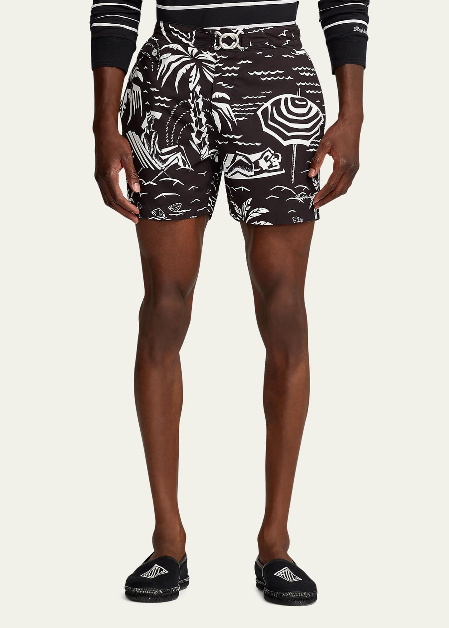 Buckle swim trunks outlet