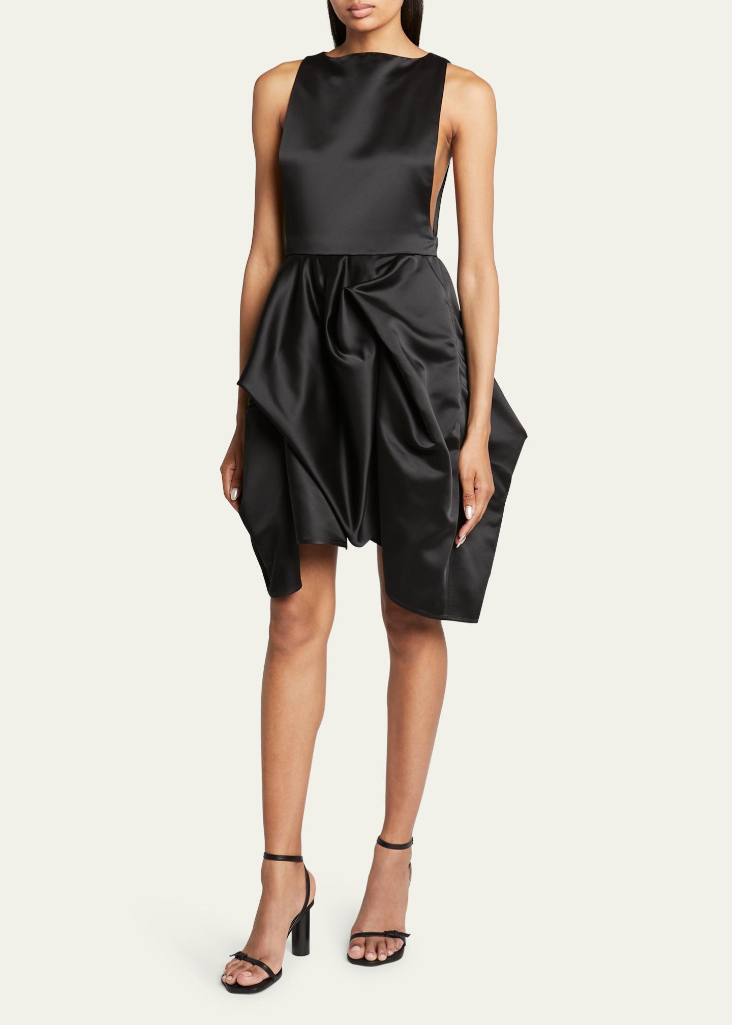 JW Anderson Peplum Bustier Dress - Bergdorf Goodman