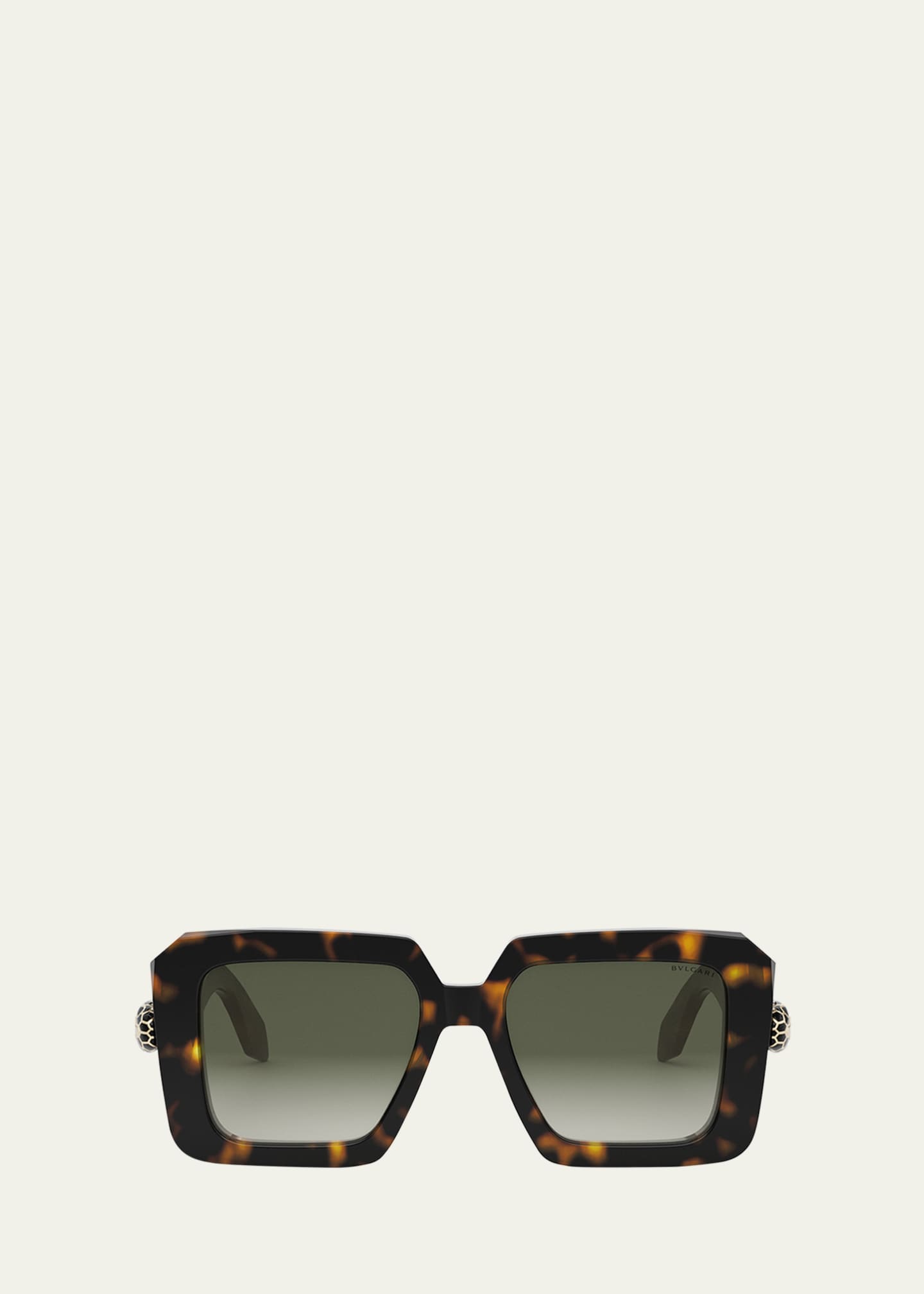 BVLGARI Serpenti Geometric Sunglasses - Bergdorf Goodman