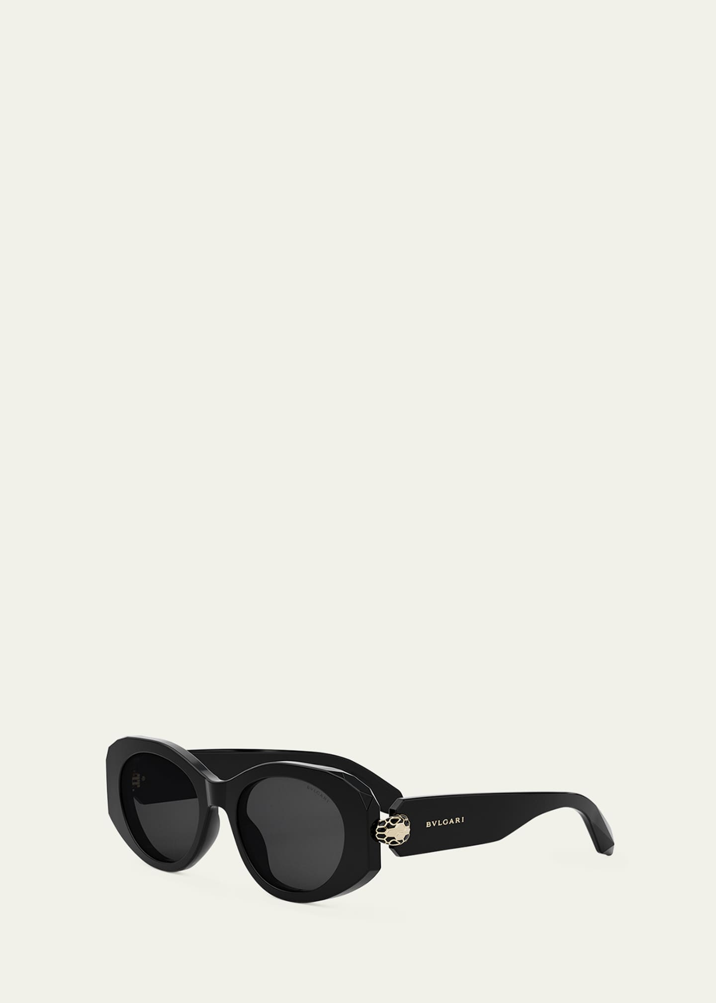BVLGARI Serpenti Oval Sunglasses - Bergdorf Goodman