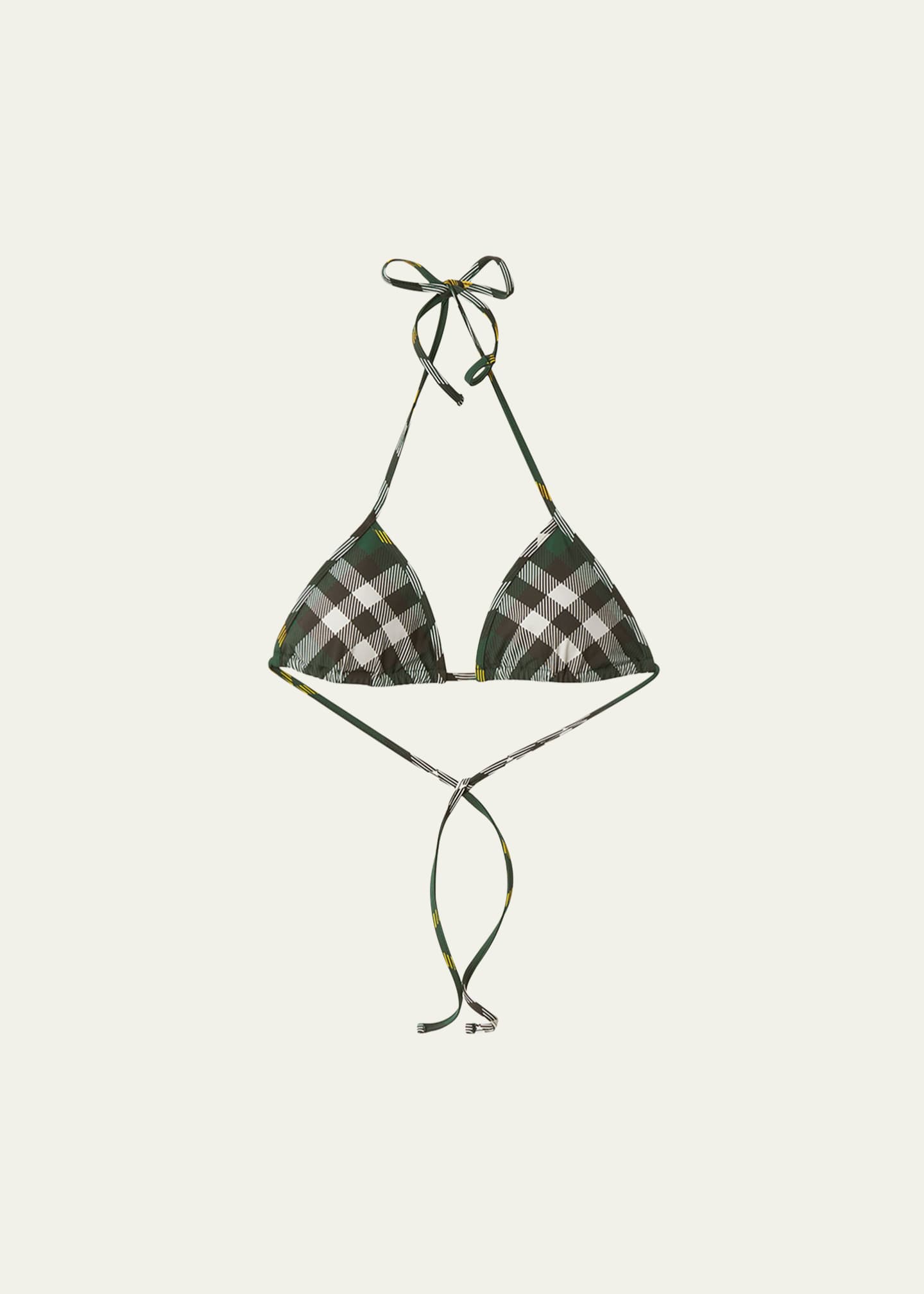 Burberry Check Detail Triangle Bikini 8070463 A1189