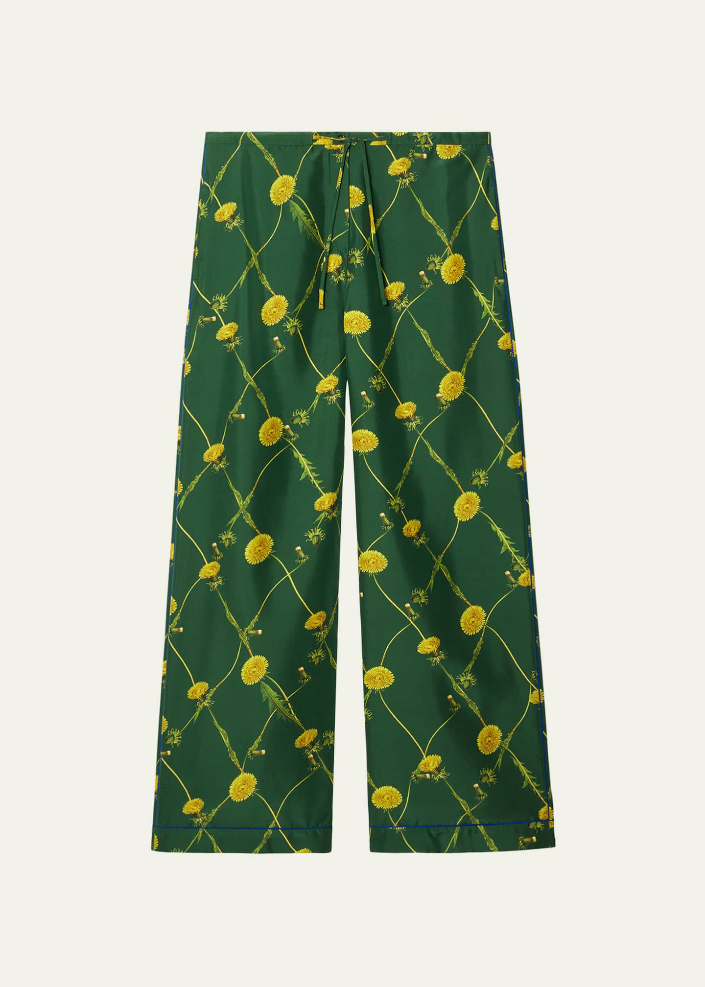 Burberry style print trousers online