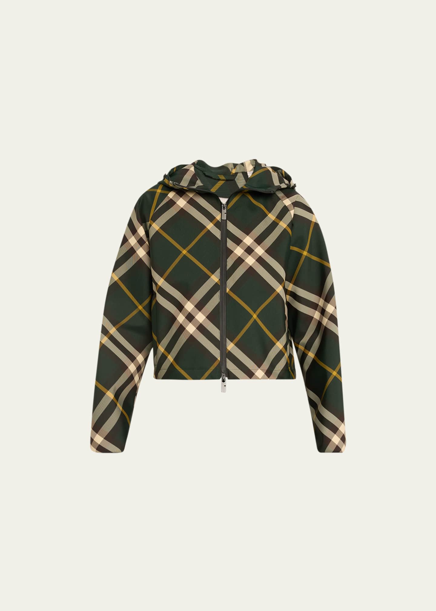 Burberry hooded jacket store