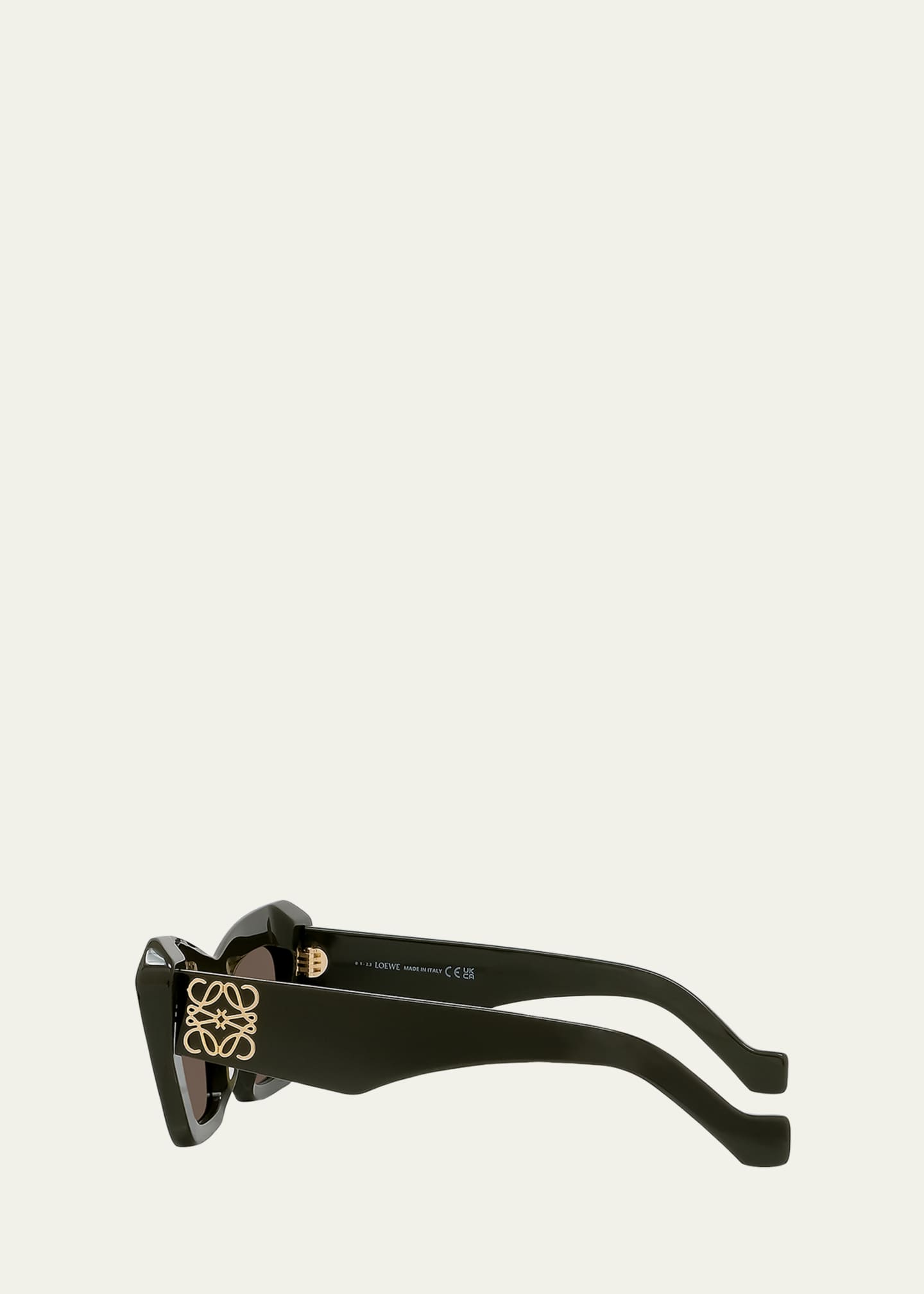 Loewe Anagram Acetate Cat-Eye Sunglasses Image 3 of 3