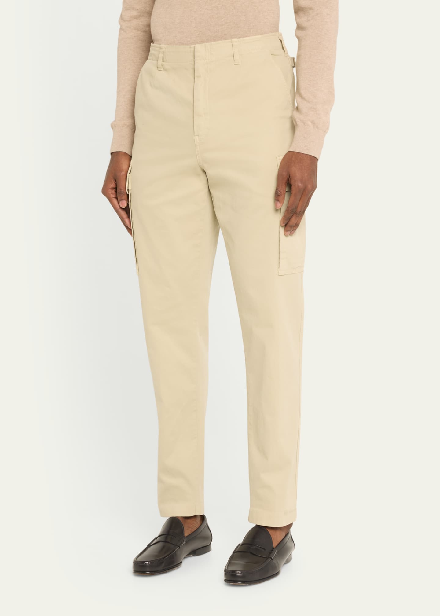 Ralph Lauren Purple Label Men's Remington Gabardine Military Pants Image 4 of 5