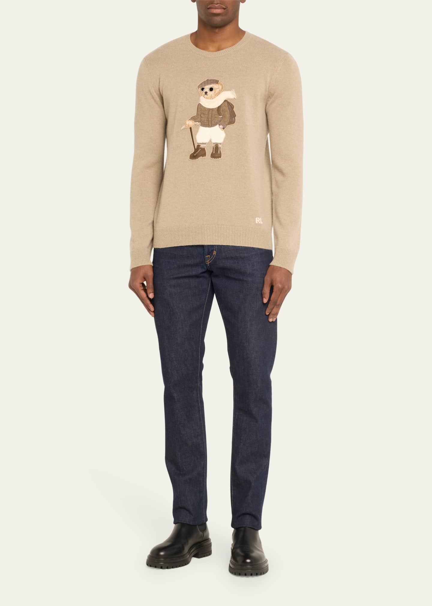 Lamb cashmere bear sweatshirt shop