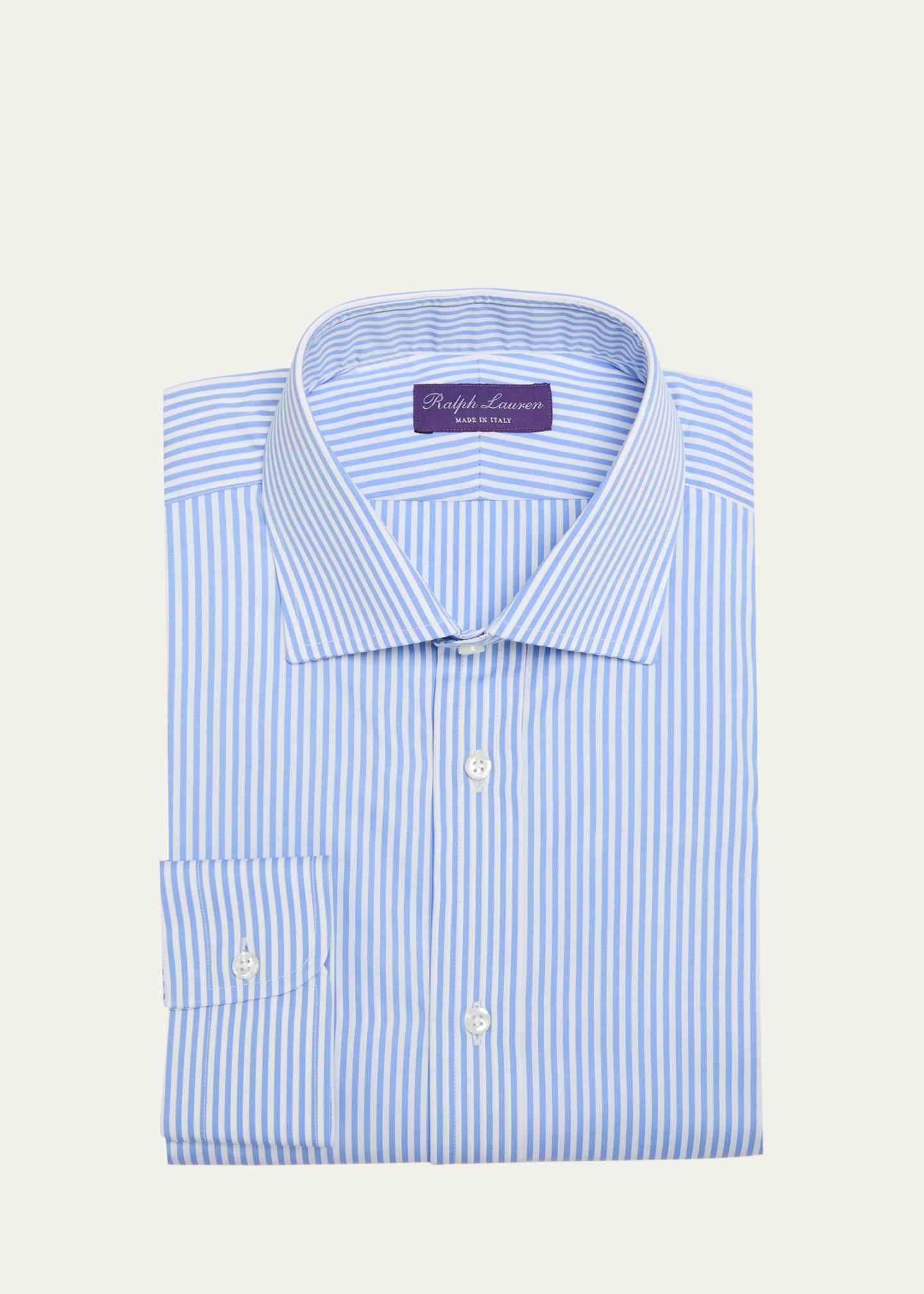 Ralph lauren striped dress shirt sale