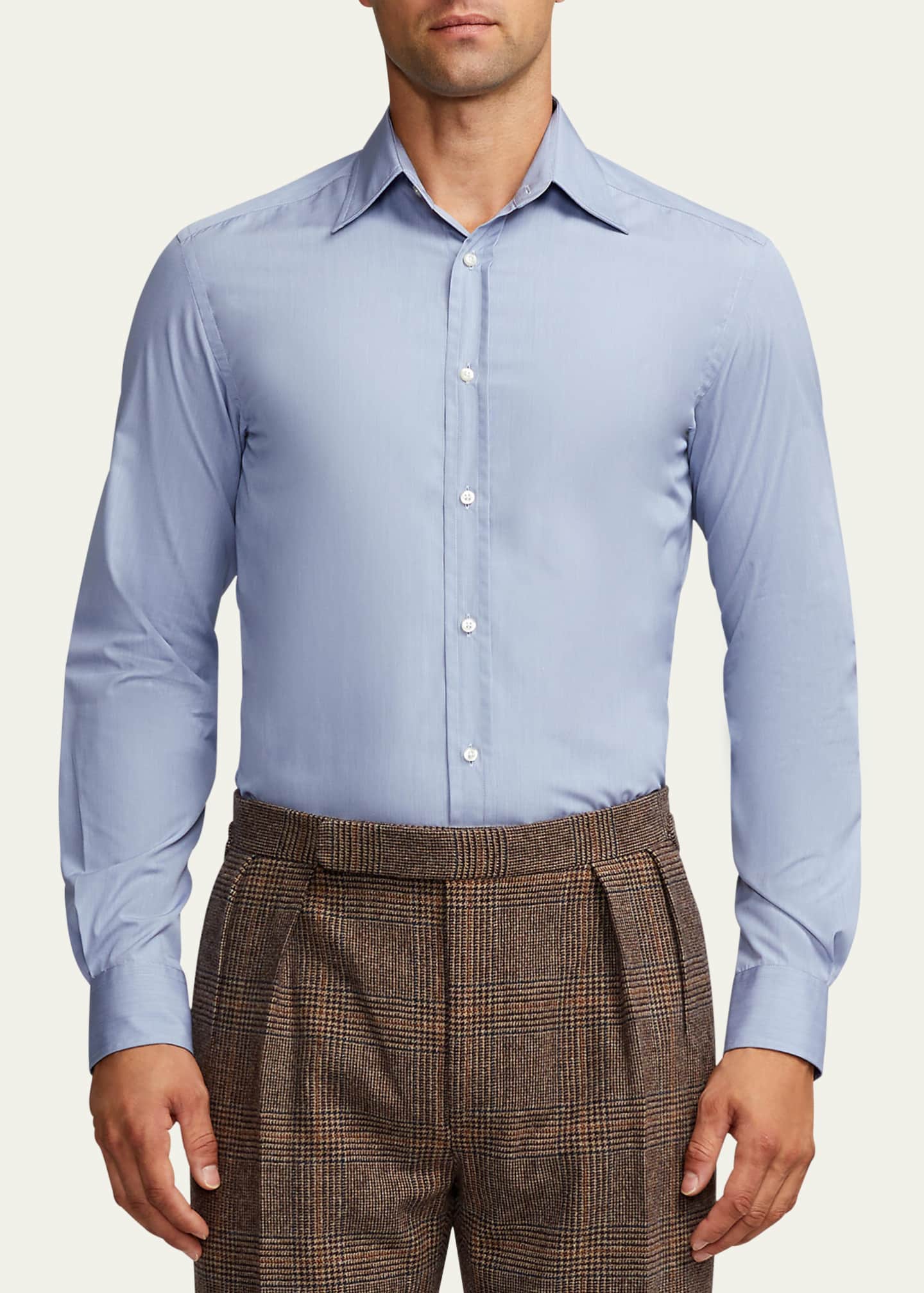 Ralph lauren hot sale blue dress shirt