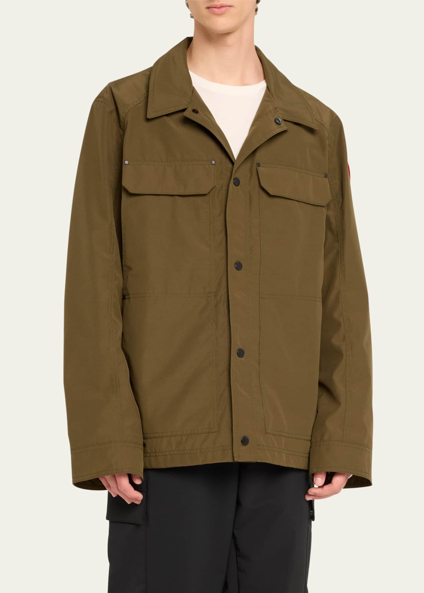 Canada Goose Men's Burnaby Work Shirt Image 4 of 5