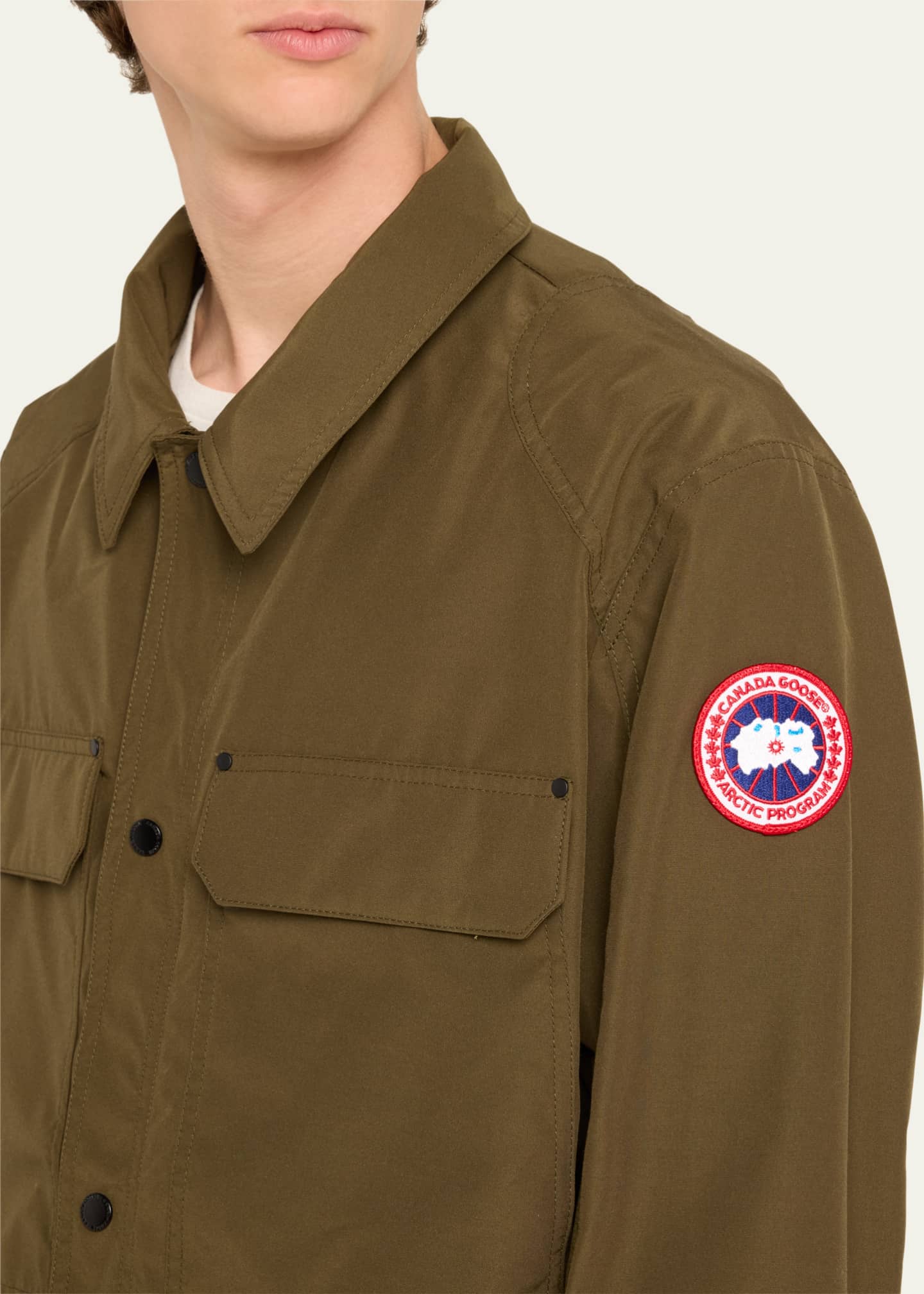 Canada Goose Men's Burnaby Work Shirt Image 5 of 5