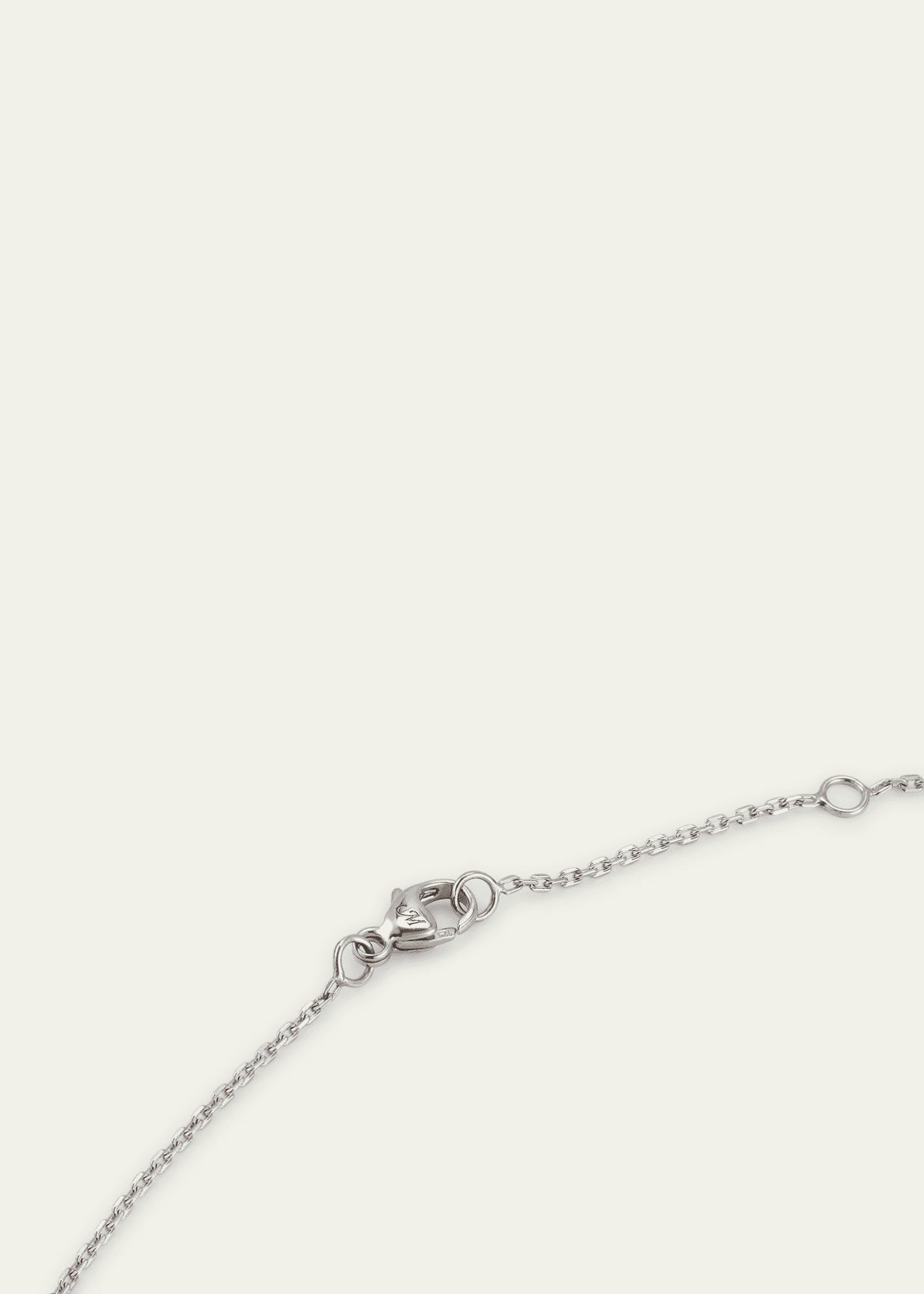 Monica Rich Kosann Adventure Sterling Silver and Sapphire Compass Necklace Image 4 of 4