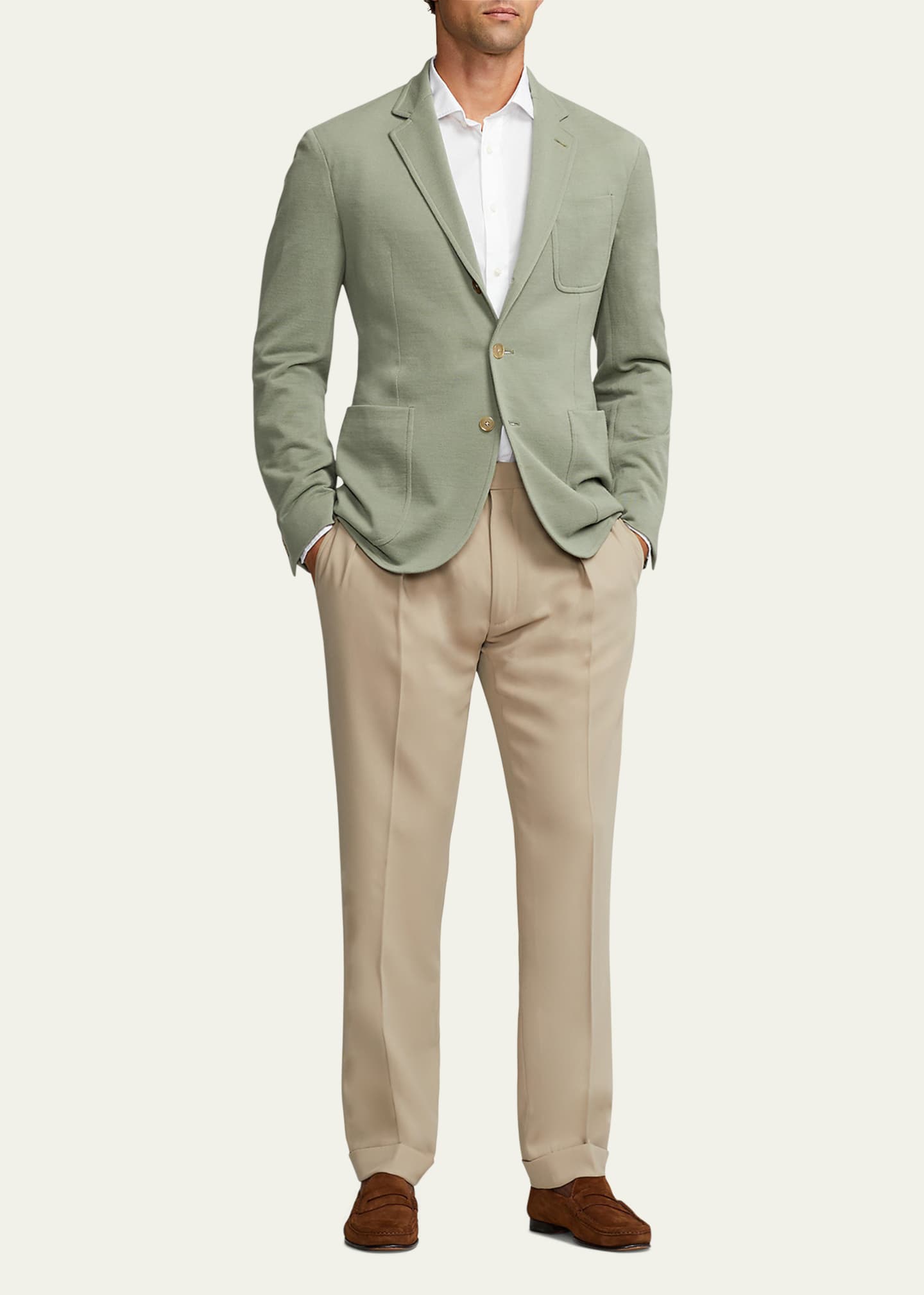 Ralph Lauren Men's Hadley Lightweight WoolBlend Sport Coat Bergdorf