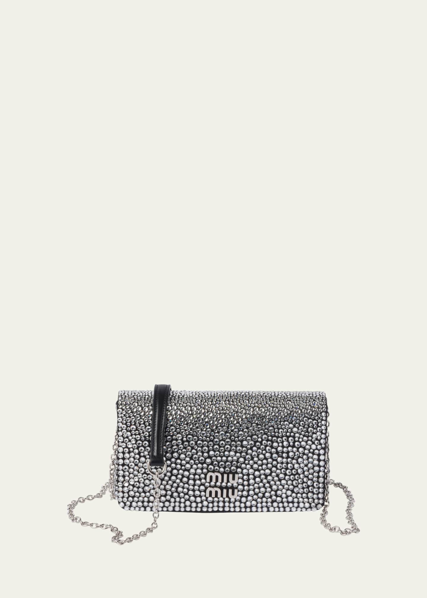 Miu Miu Raso Starlight Crystal Crossbody Bag Image 1 of 3
