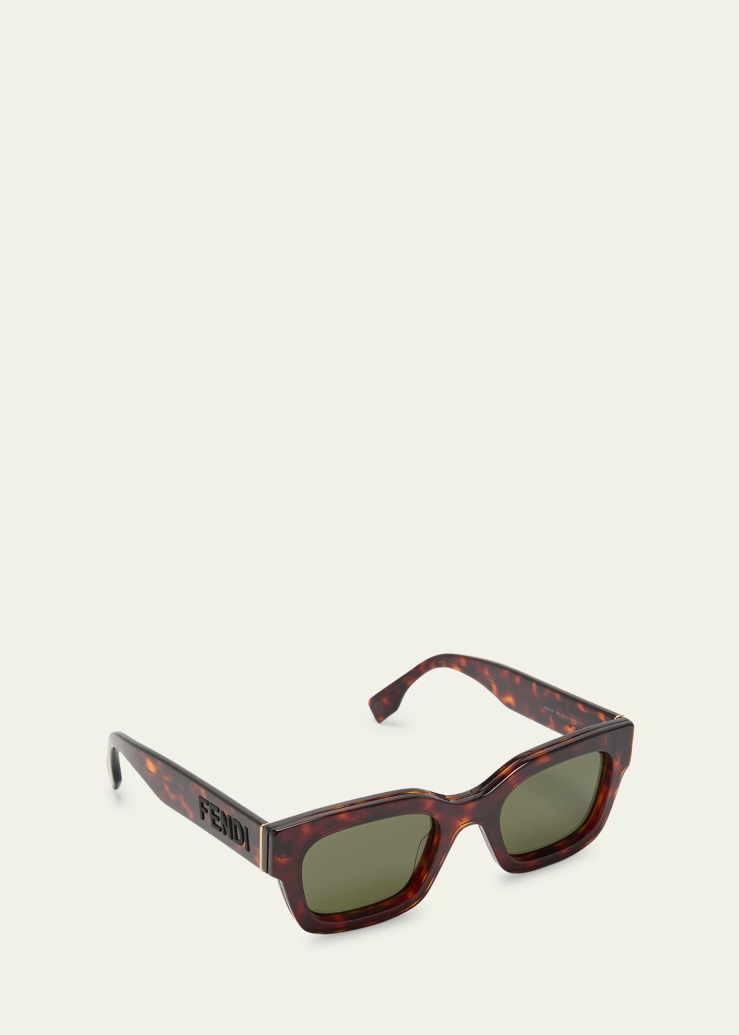 Fendi Men's Signature Oval Logo Sunglasses Image 2 of 5