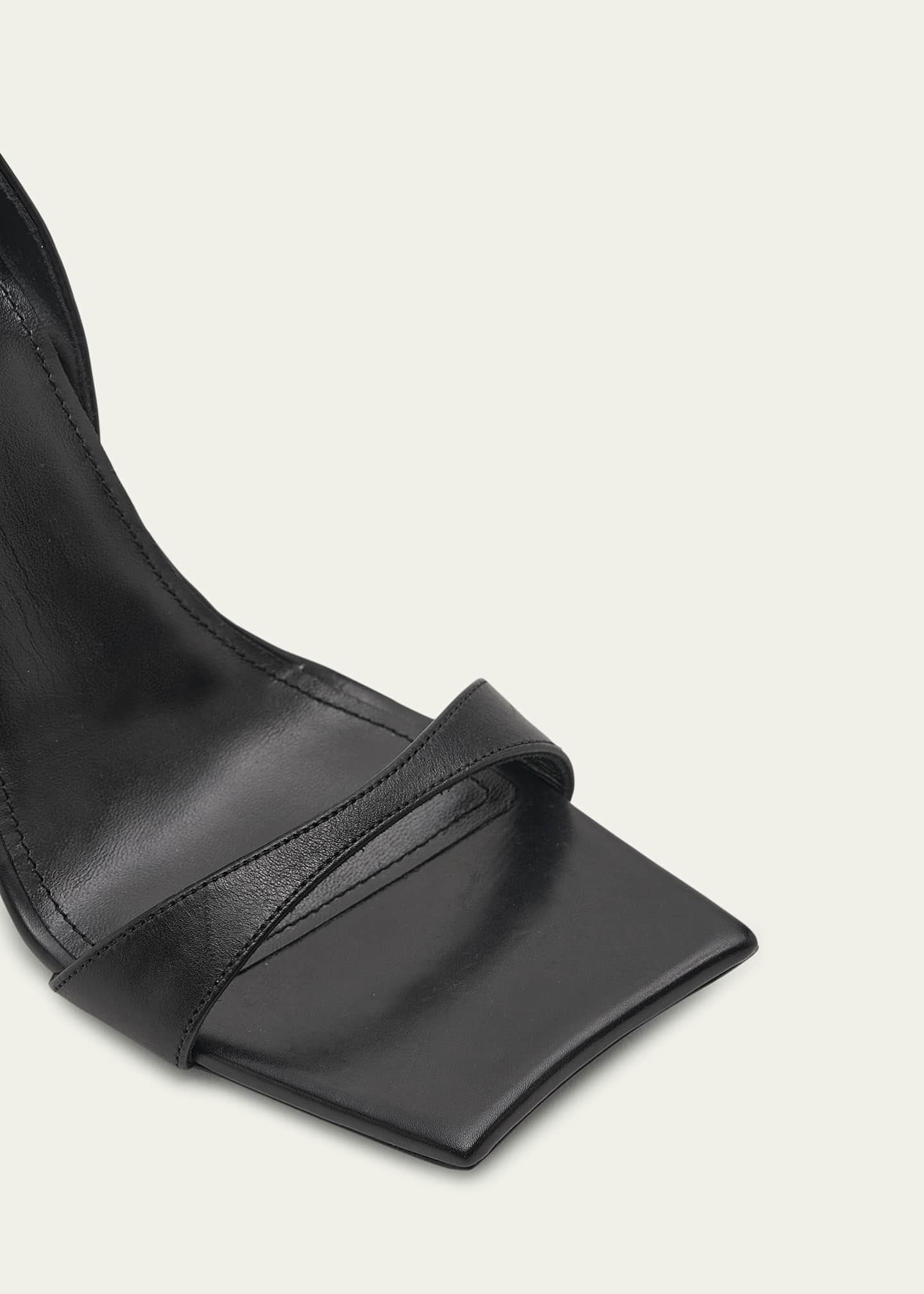Balenciaga leather ankle strap sandals clearance