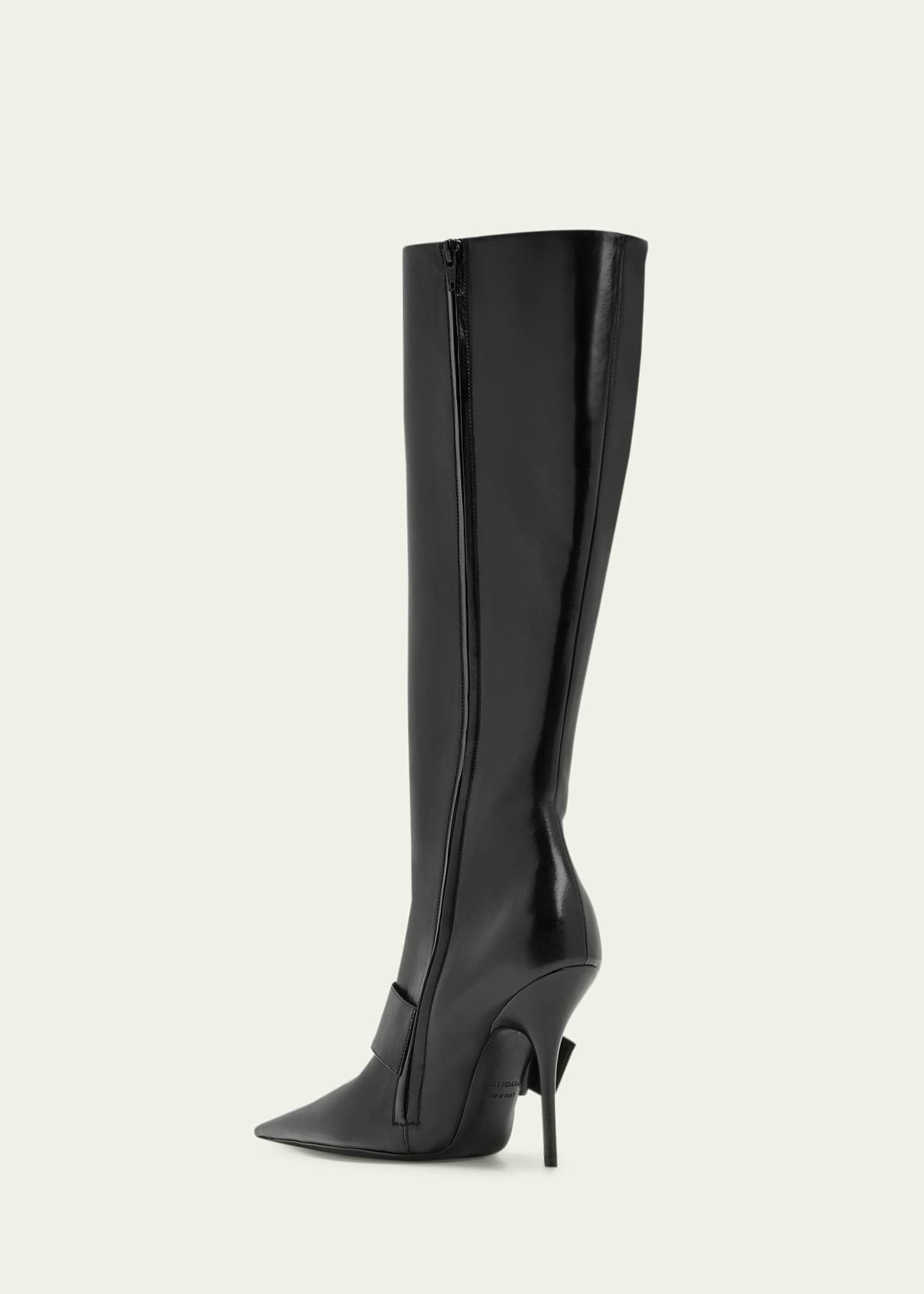 balenciaga boots buckle