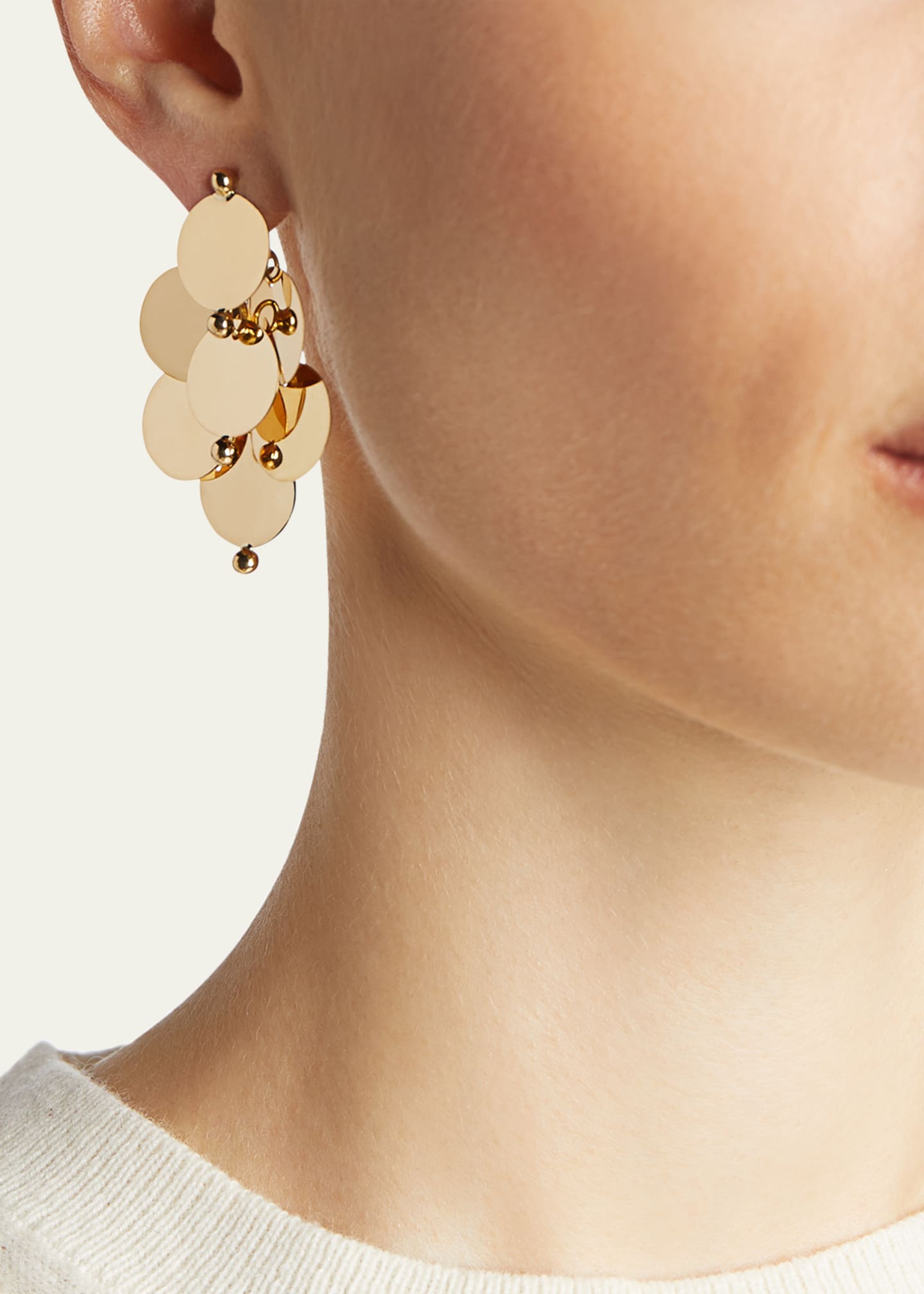 Futura Jewelry Dancing Disc Earrings Image 2 of 2