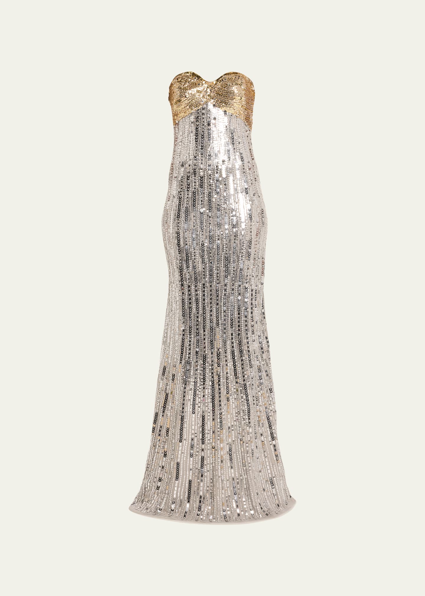 Atelier Prabal Gurung Lana Strapless Sweetheart Sequin Gown - Bergdorf ...