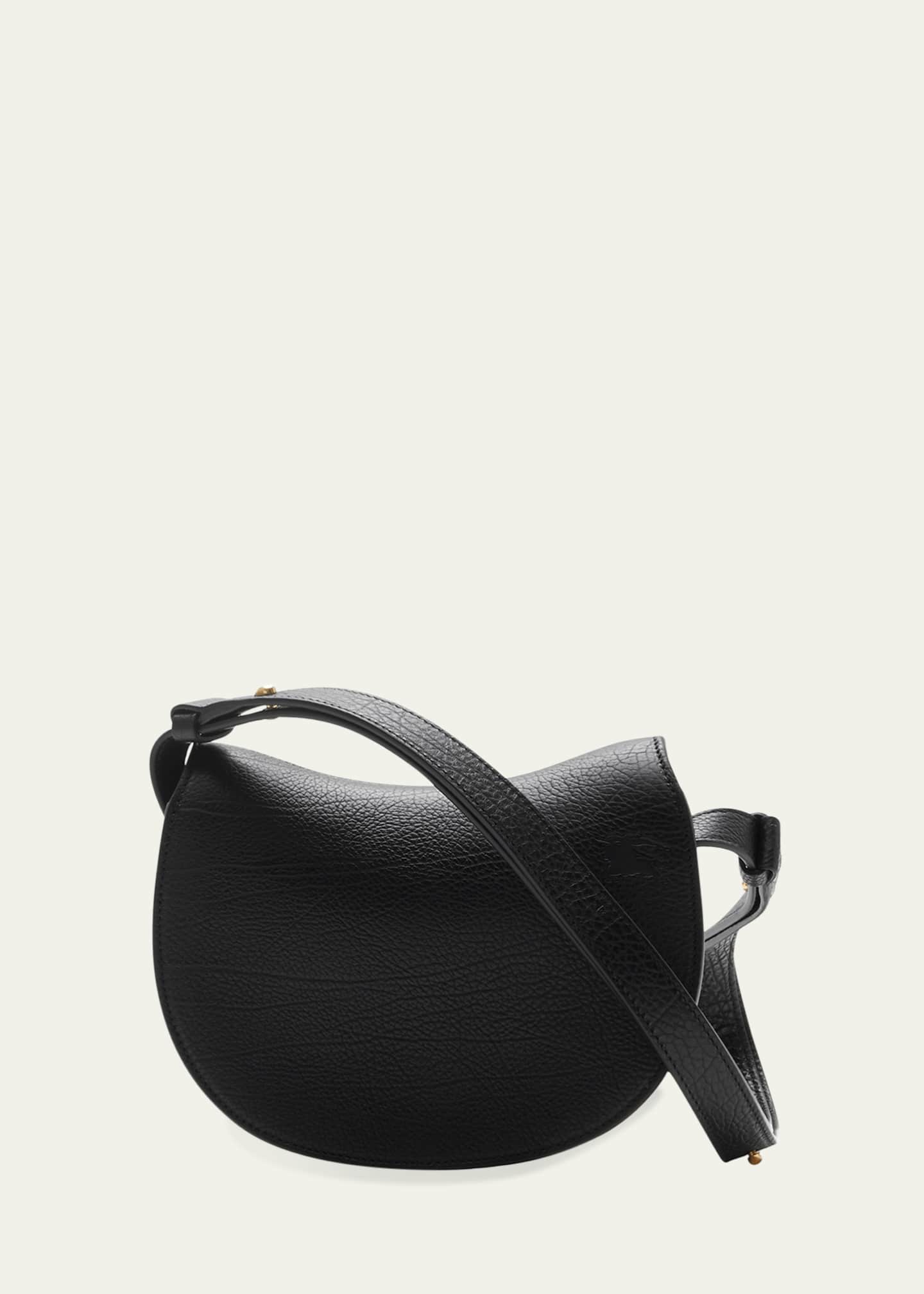 Burberry Rocking Horse Saddle Leather Shoulder Bag Image 3 of 3