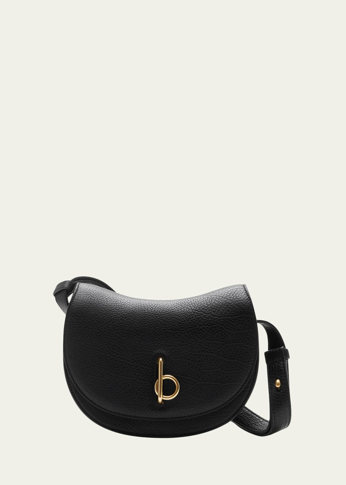 Burberry Rocking Horse Saddle Leather Shoulder Bag Image 1 of 3