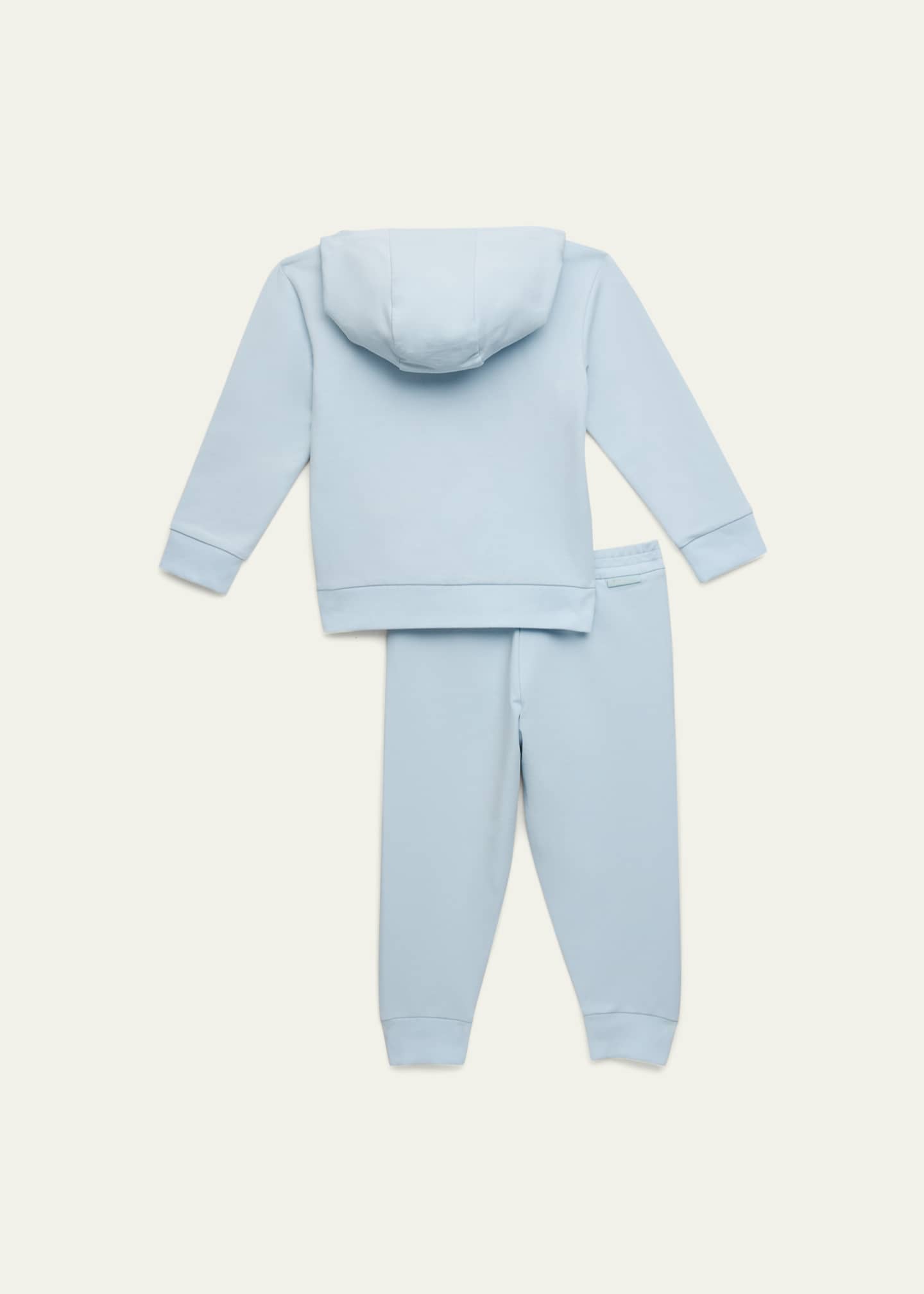Moncler Boy s Logo Embroidered Sweatsuit Size 12M 3T Bergdorf Goodman