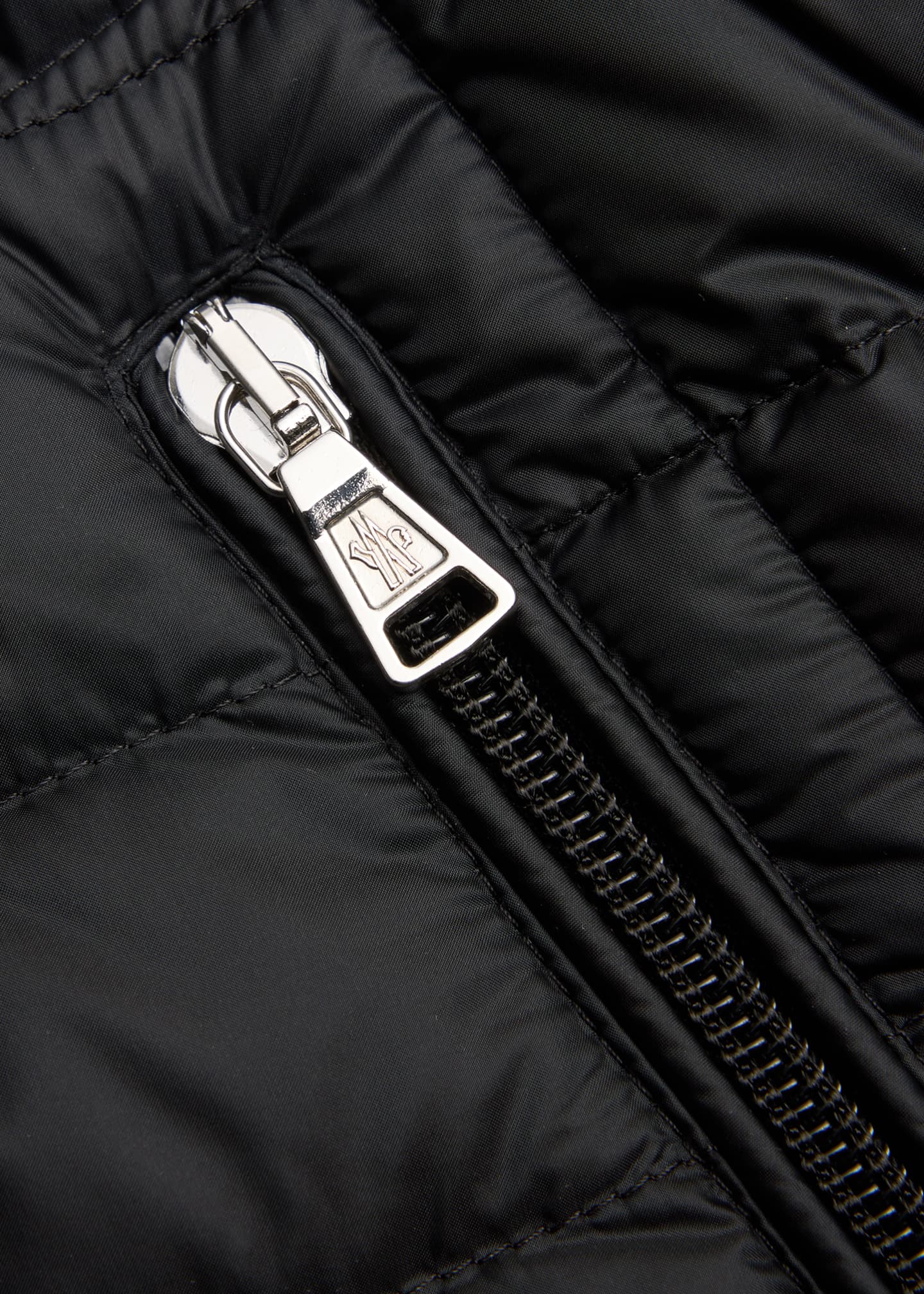 Moncler Boy's Lauros Hooded Puffer Jacket, Size 4-6 Image 3 of 3