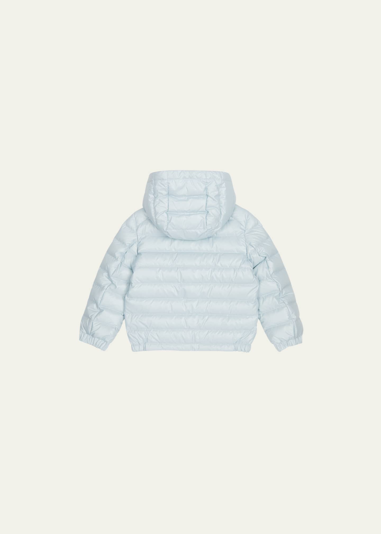 Moncler Kid's Masserau Hooded Puffer Jacket, Size 8-14 Image 2 of 3