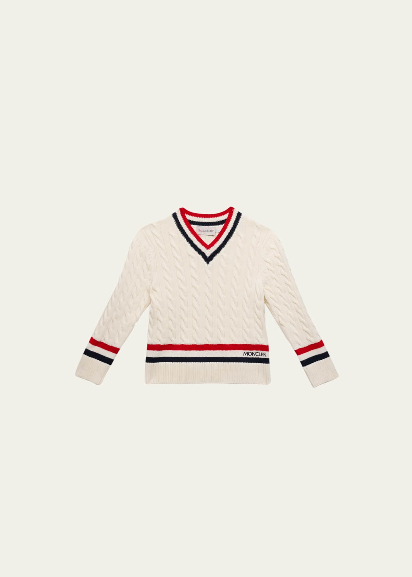 Moncler v neck shop sweater