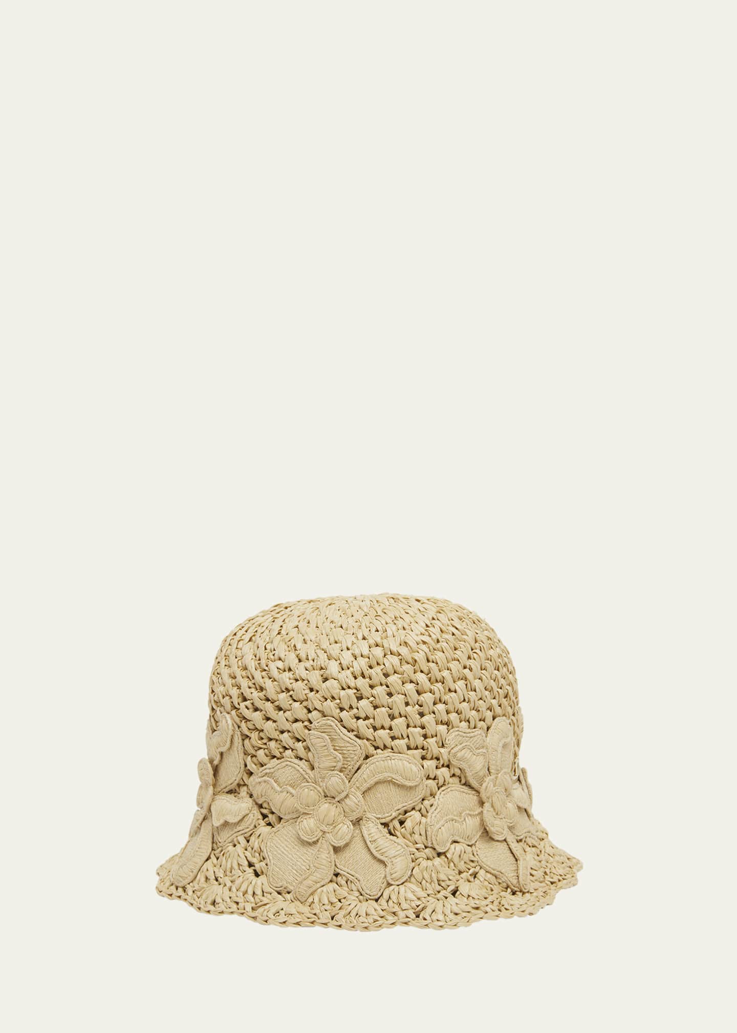 Clementine Raffia Bucket Hat
