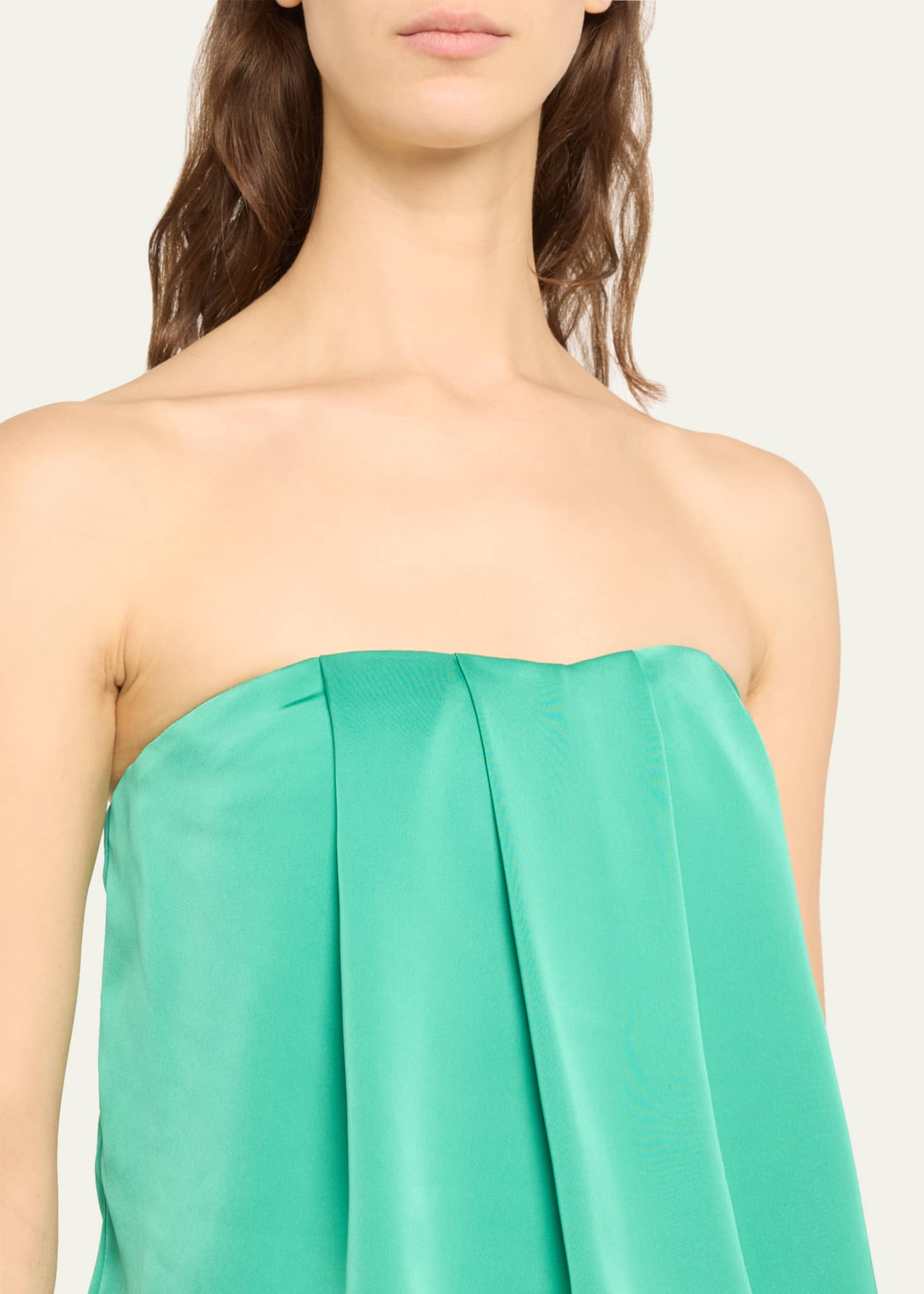 Ramy Brook Kennedi Strapless Cropped Blouse Image 5 of 5