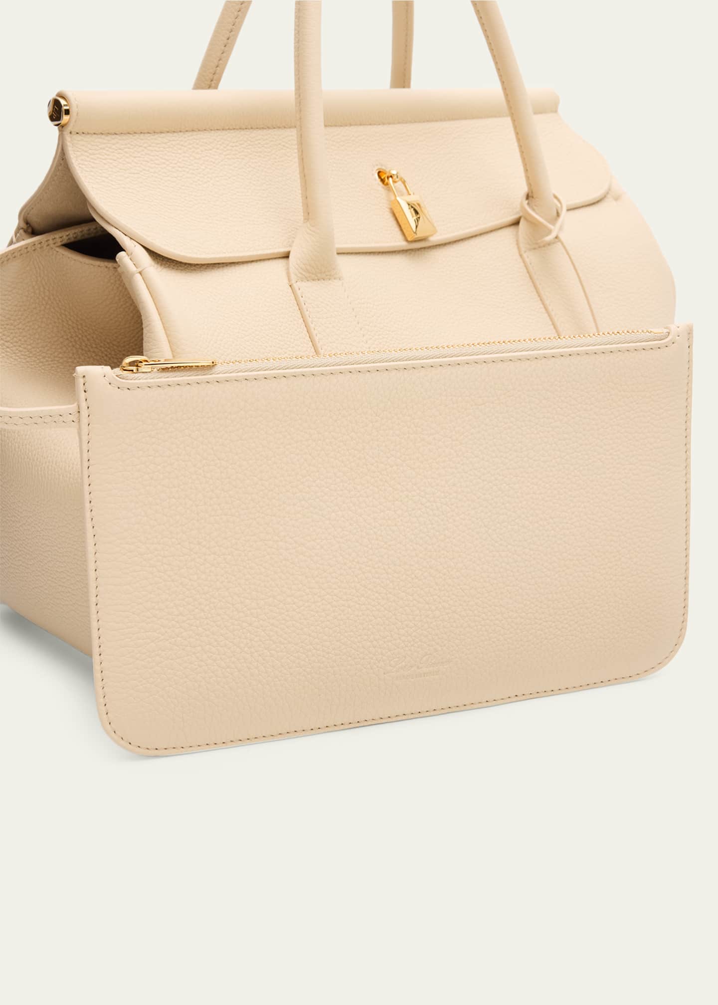 Loro Piana☆美品☆メル様ご専用！ Extra Bag L23 Calfskin Deep Kummel/Sun Gold | Crossbody Bags Loro