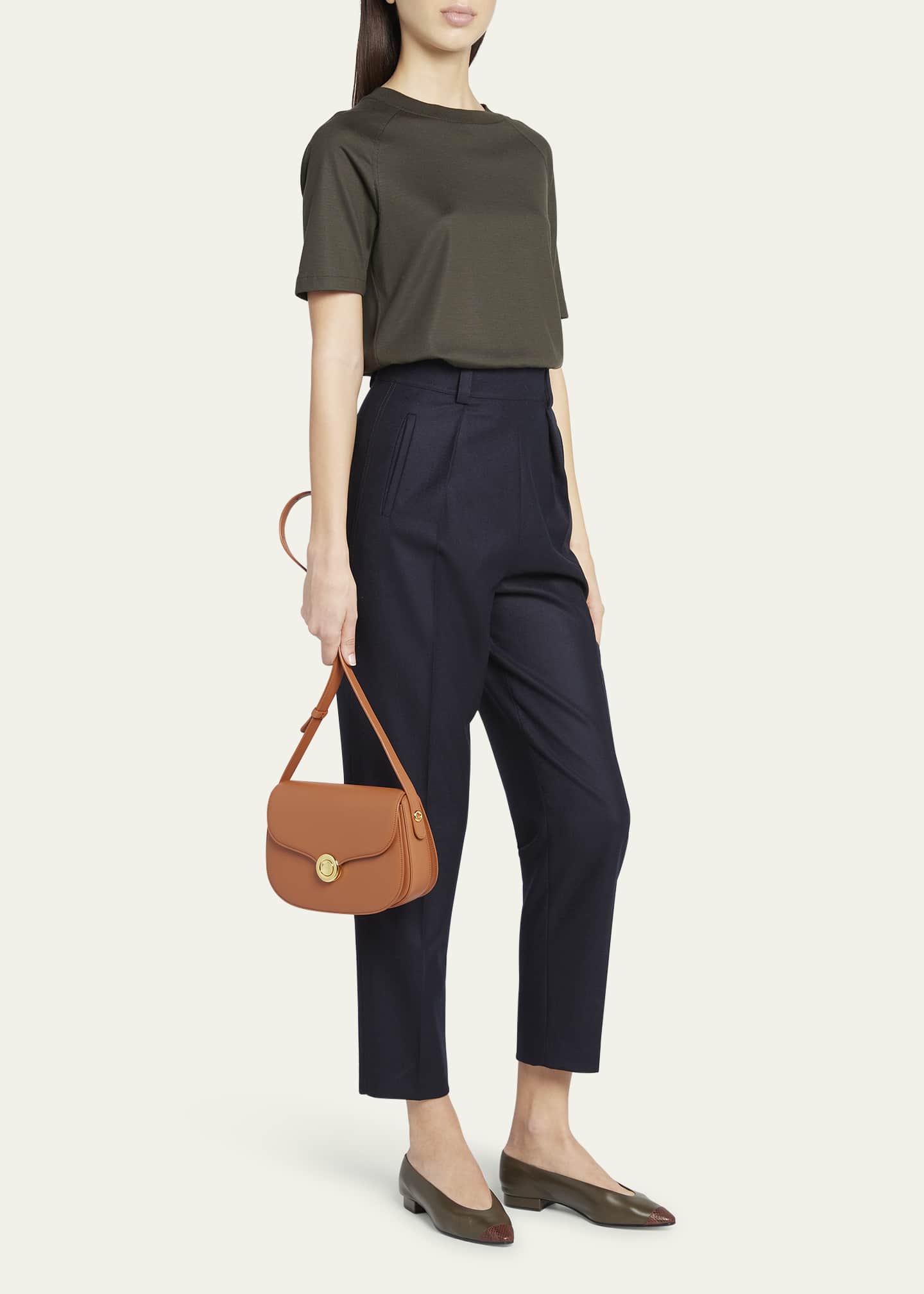 ショルダーバッグ・ポシェット LORO PIANA GHIERA SMALL BAG Loro Piana Ghiera Small Leather Crossbody Bag - Bergdorf Goodman