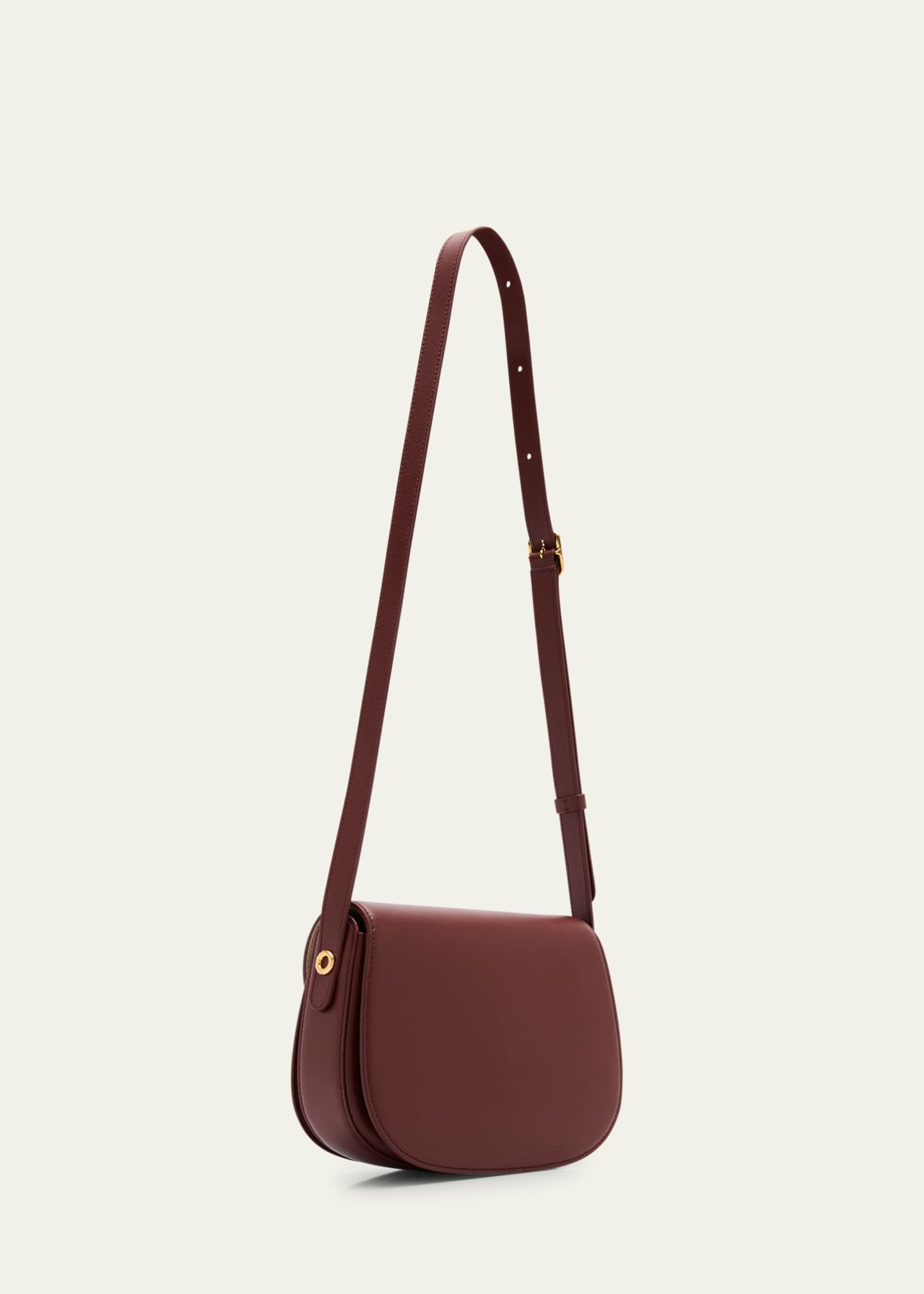 Loro Piana Ghiera Small Leather Crossbody Bag Image 3 of 6
