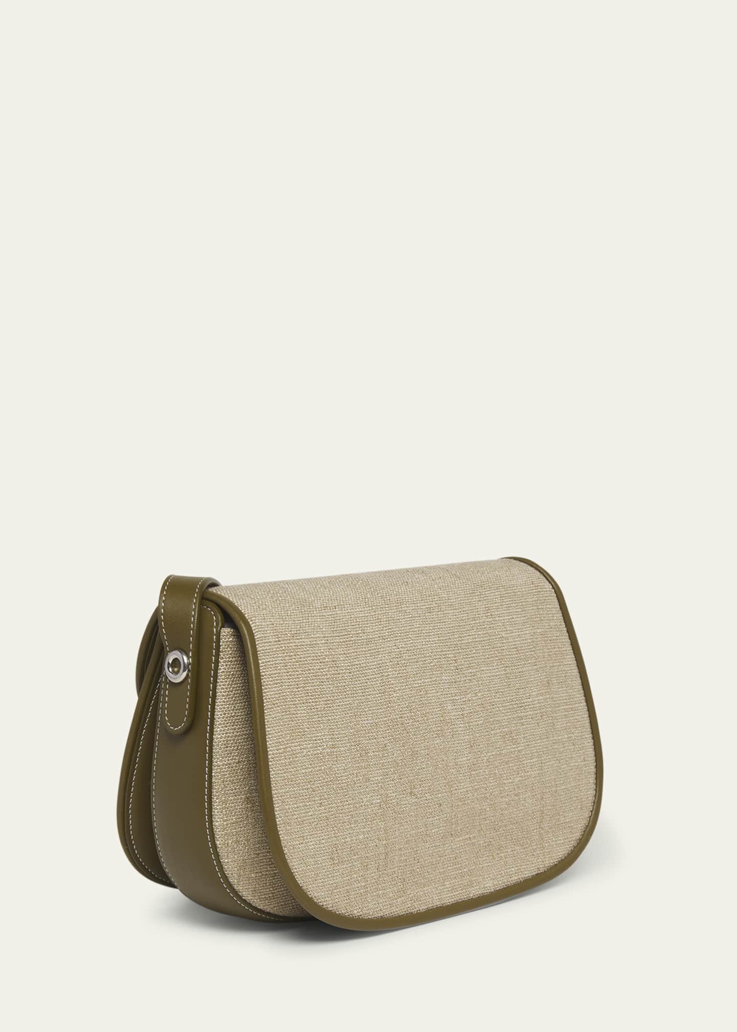 Linen crossbody bag deals