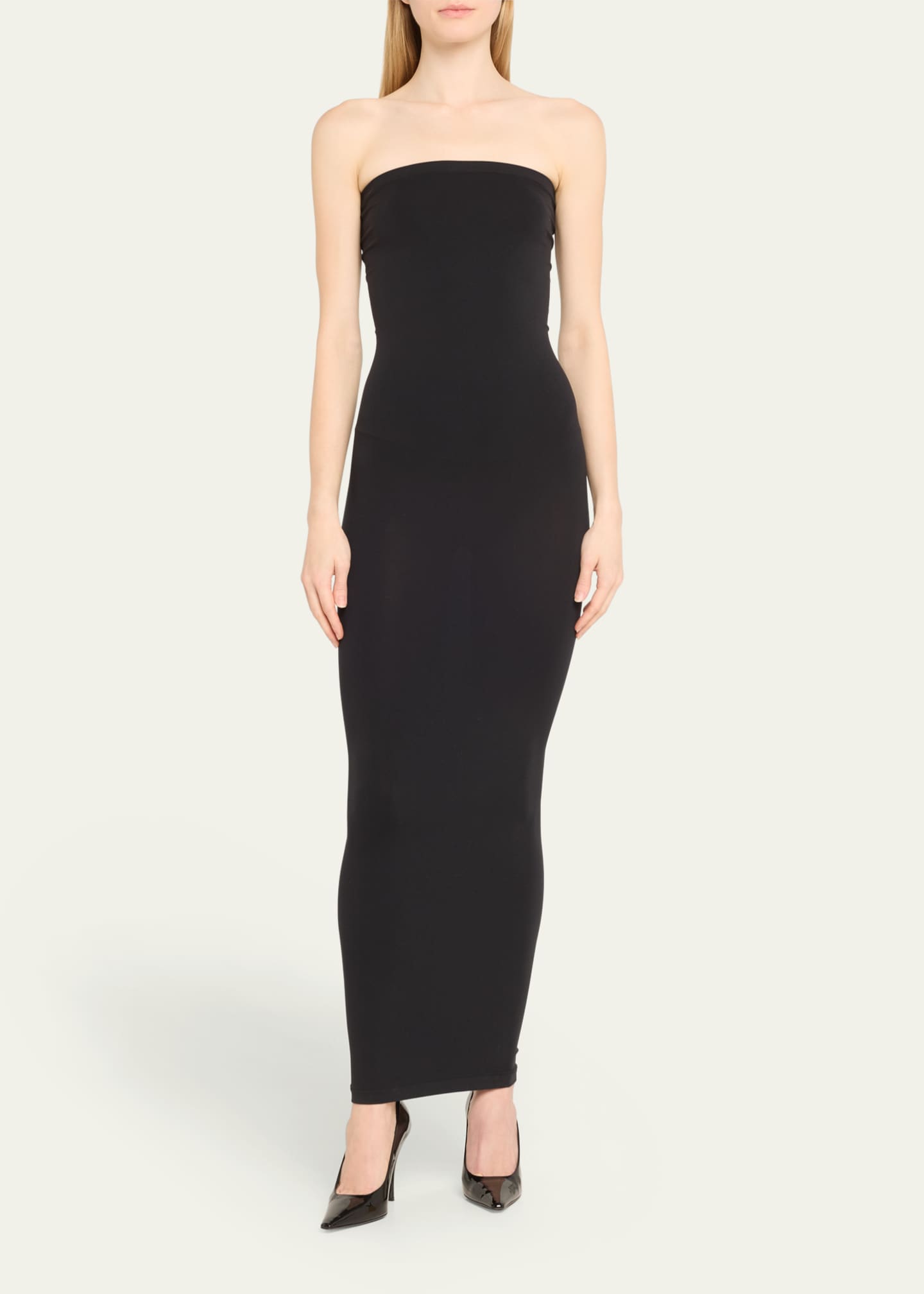 Wolford Fatal Convertible Midi Dress - Black