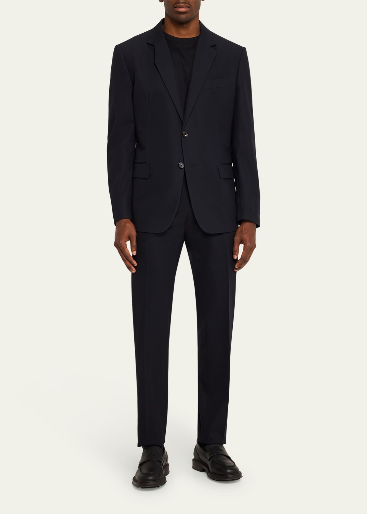 Loro Piana Men's Cotton-Wool Modern Fit Suit Image 2 of 8