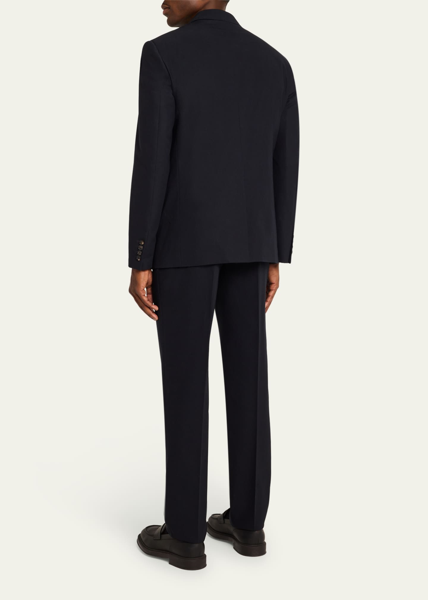 Loro Piana Men's Cotton-Wool Modern Fit Suit Image 3 of 8