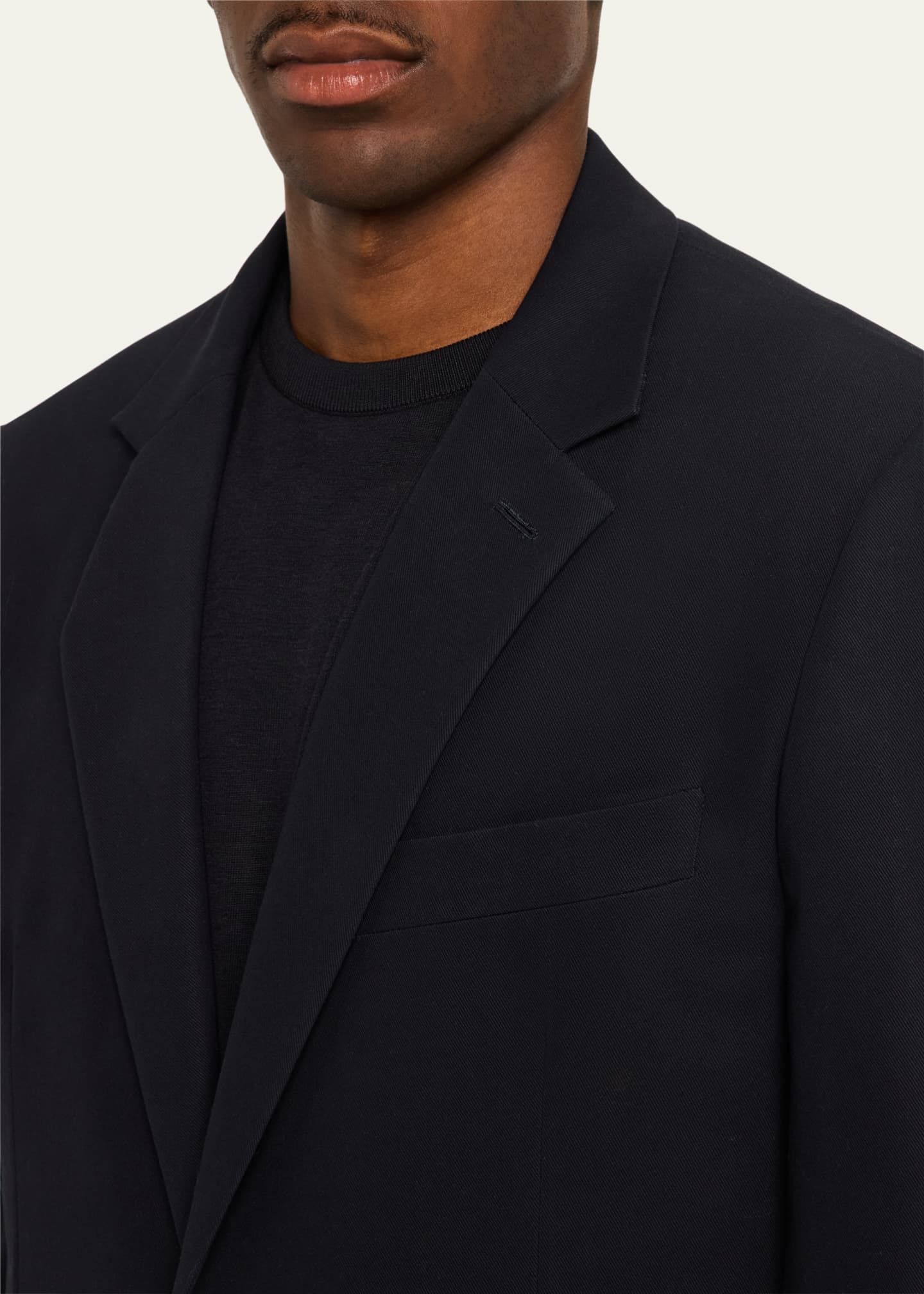 Loro Piana Men's Cotton-Wool Modern Fit Suit Image 6 of 8