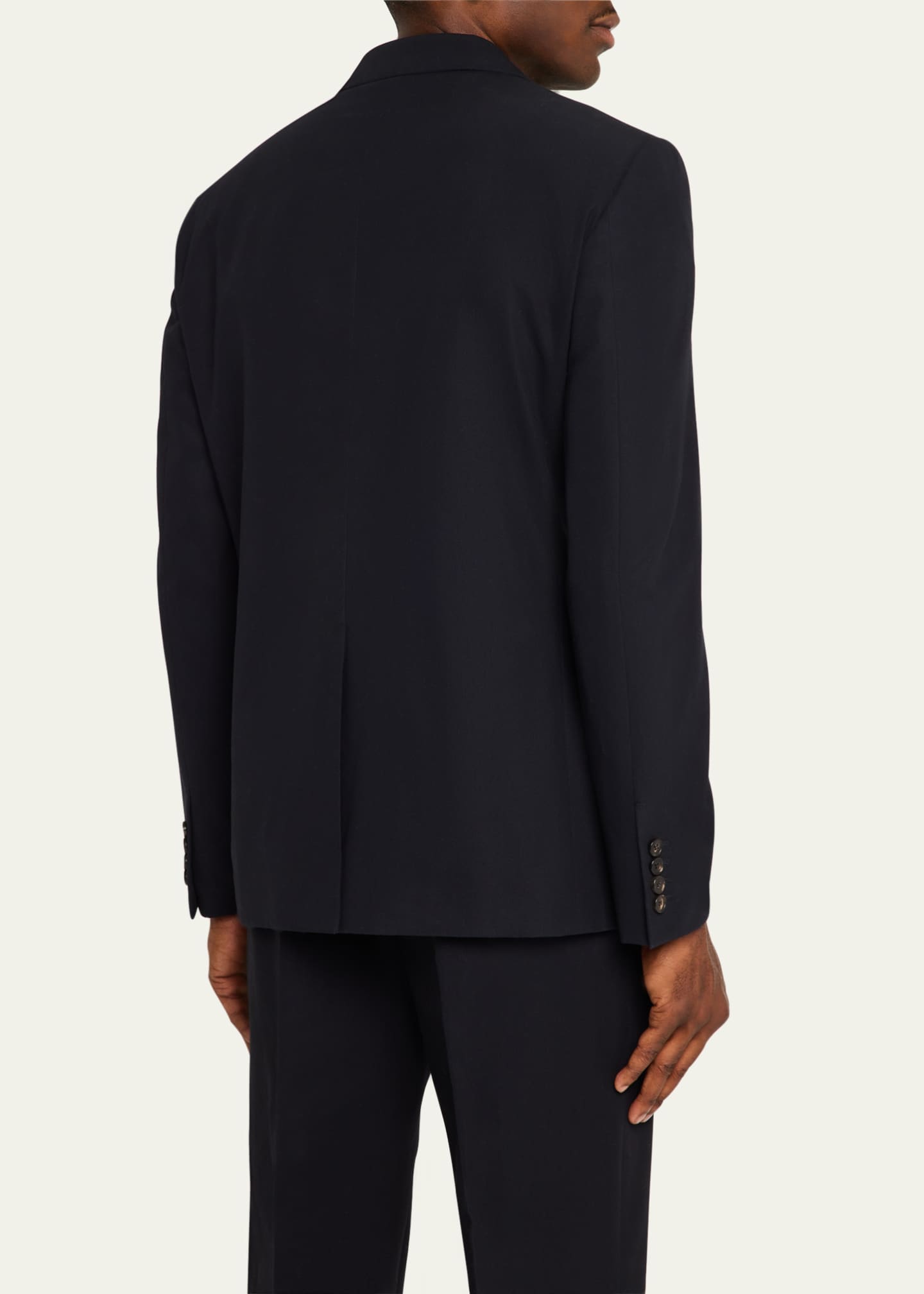 Loro Piana Men's Cotton-Wool Modern Fit Suit Image 5 of 8